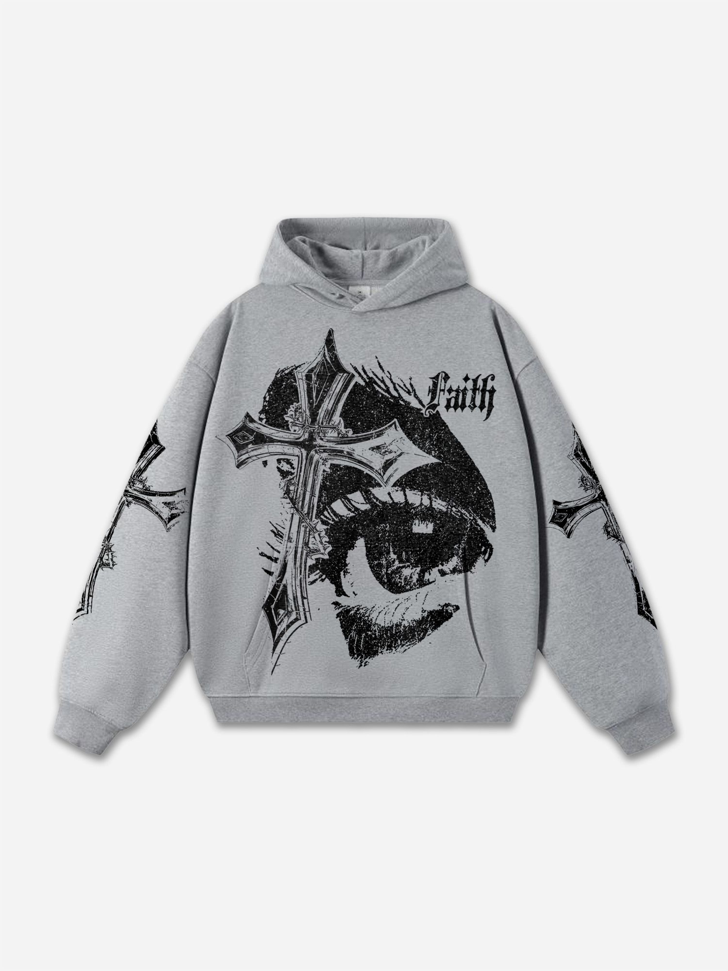 Eye Of The Cross Faith Graphic Hoodie