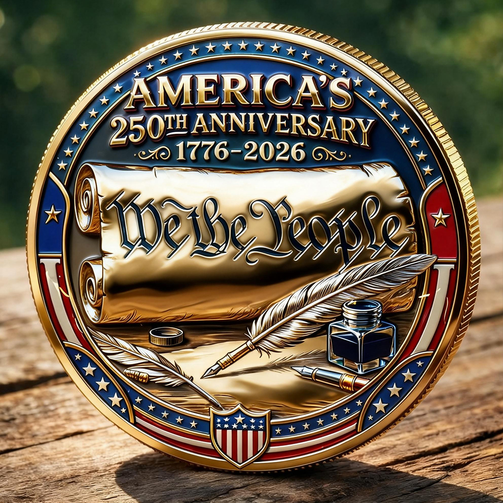 America’s 250th Anniversary Commemorative Coin (1776–2026)