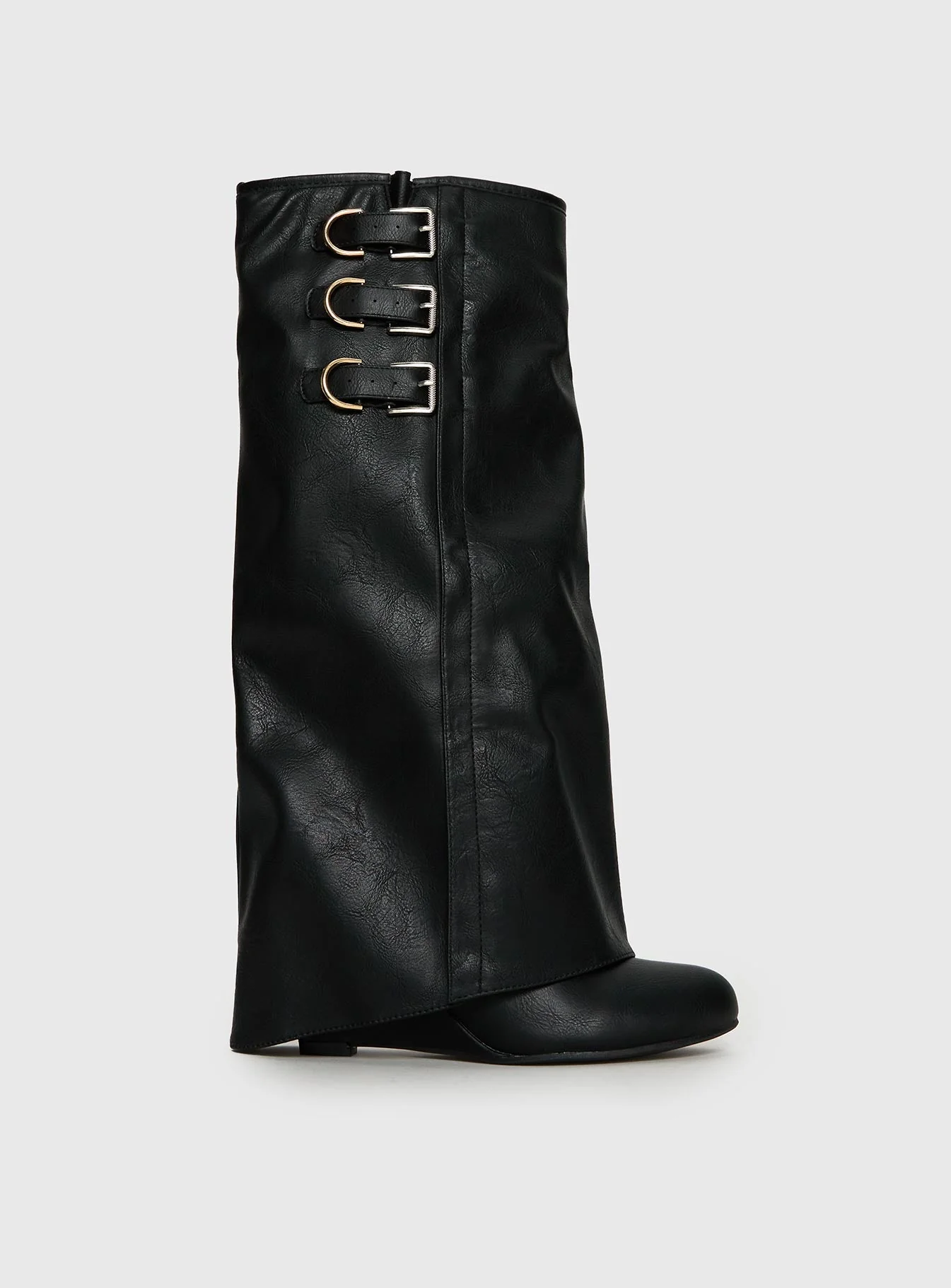 Ritz Knee High Boots Black