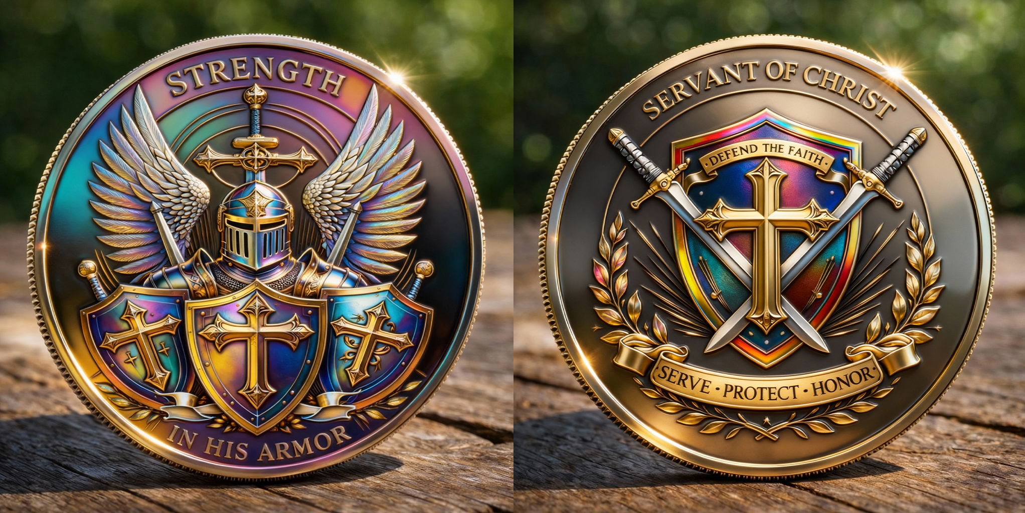 Christian Strength & Servant of Christ Commemorative Coin