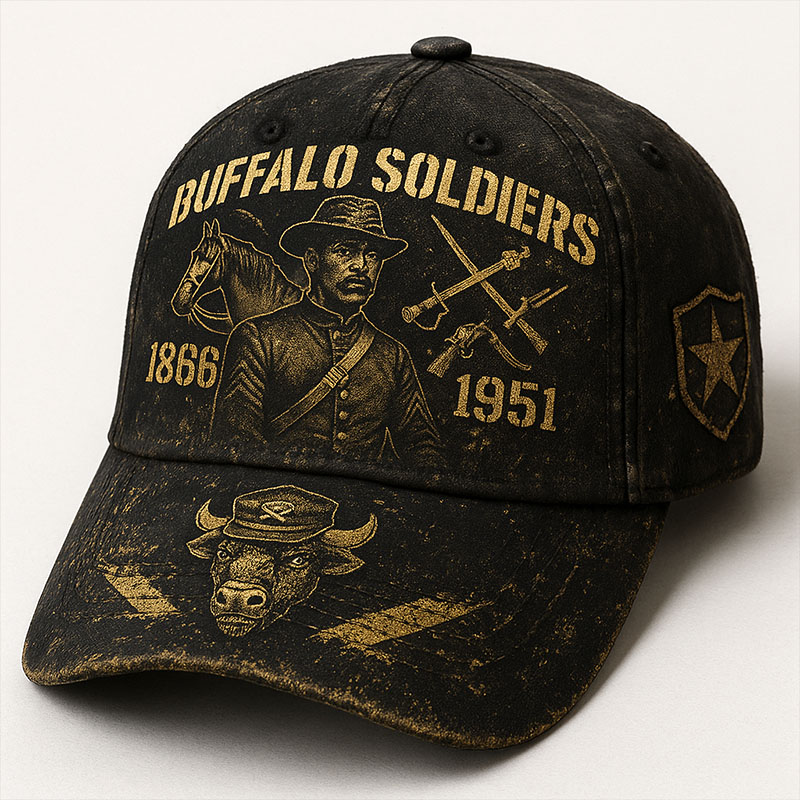 Buffalo Soldier Art Hat
