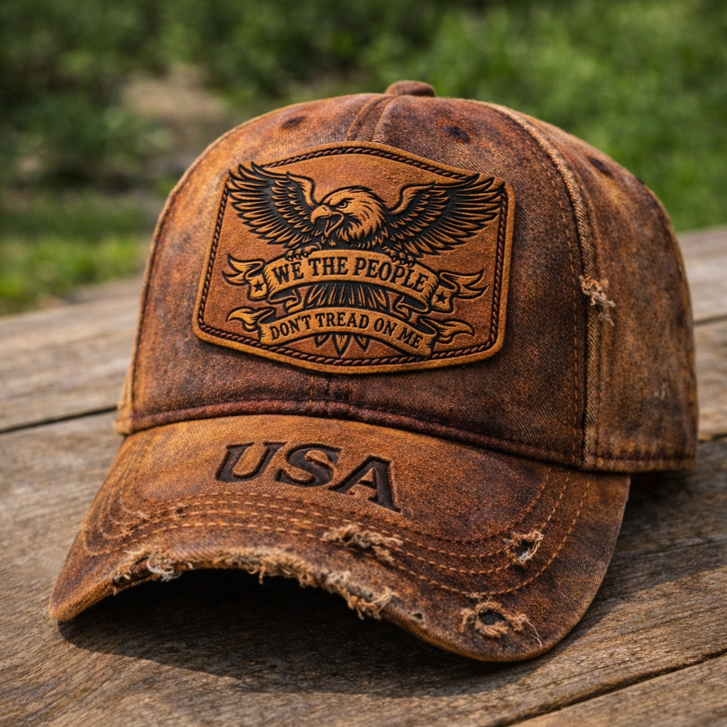 Retro American 250th Anniversary Printed Hat