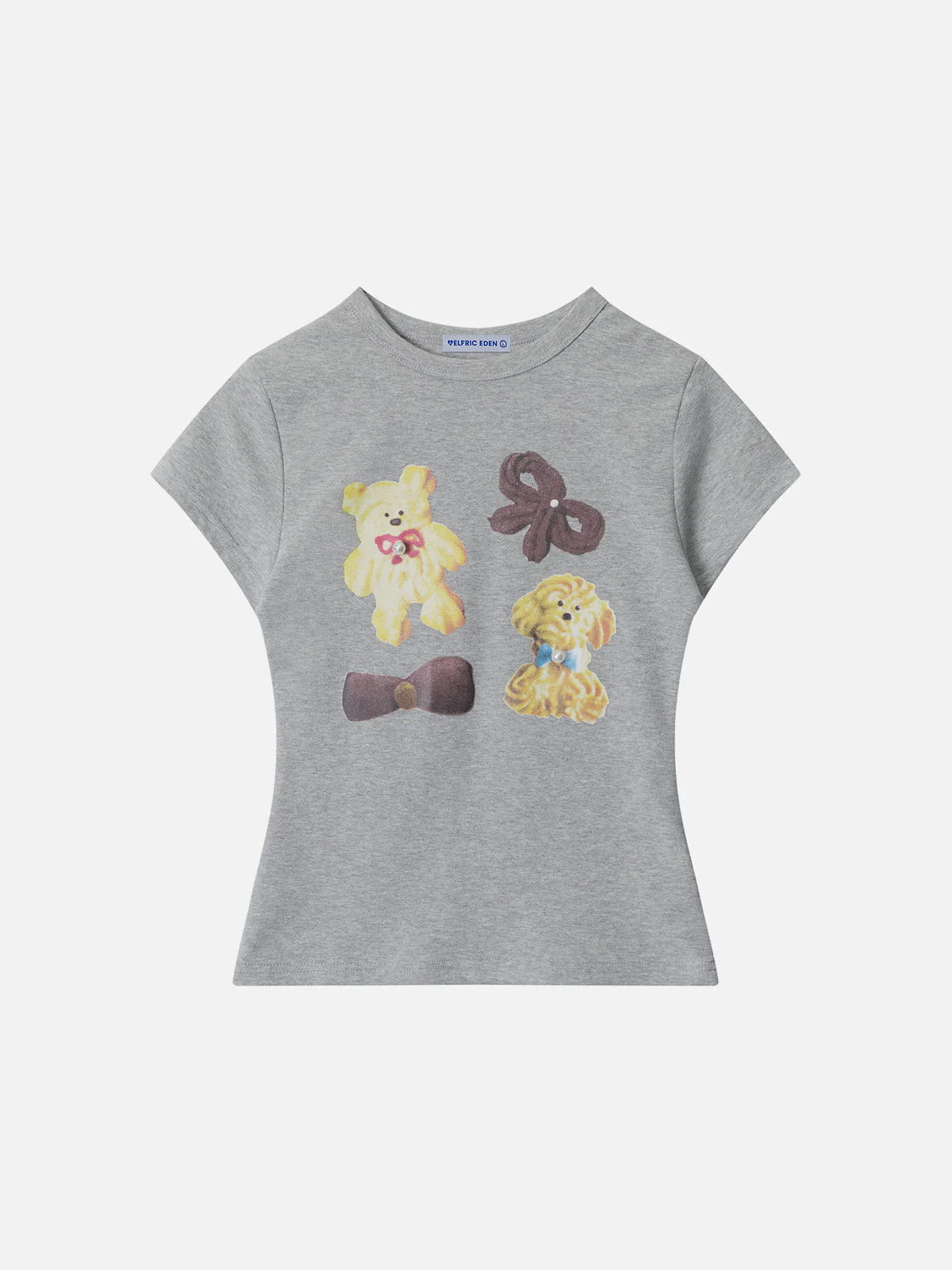 Aelfric Eden Teddy Bow Graphic Baby Tee