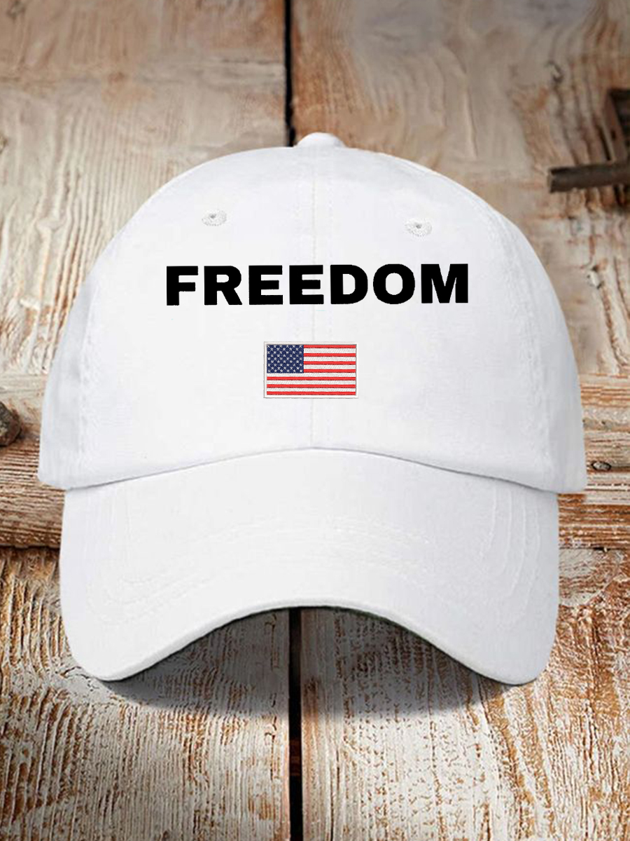 Unisex Freedom Is Not Free R.I.P Charlie Kirk Print Hat