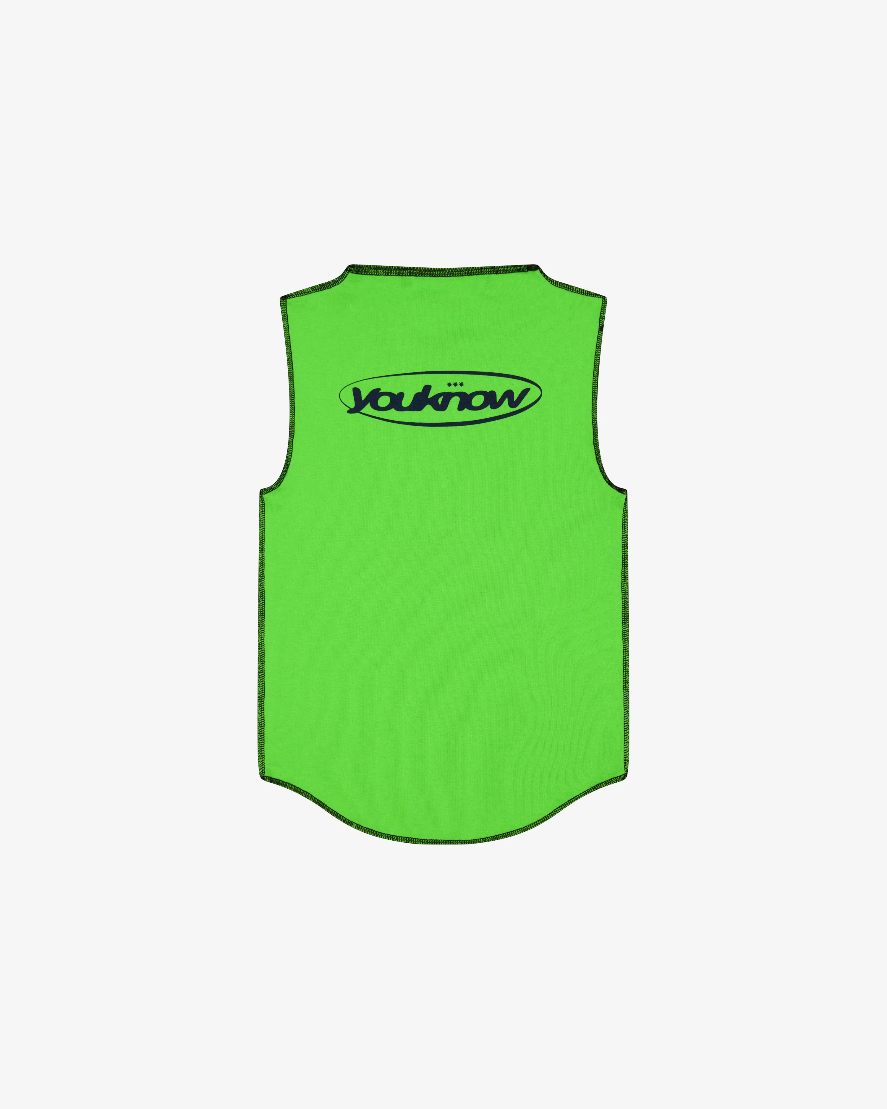 Exposed Seam Tank | Green