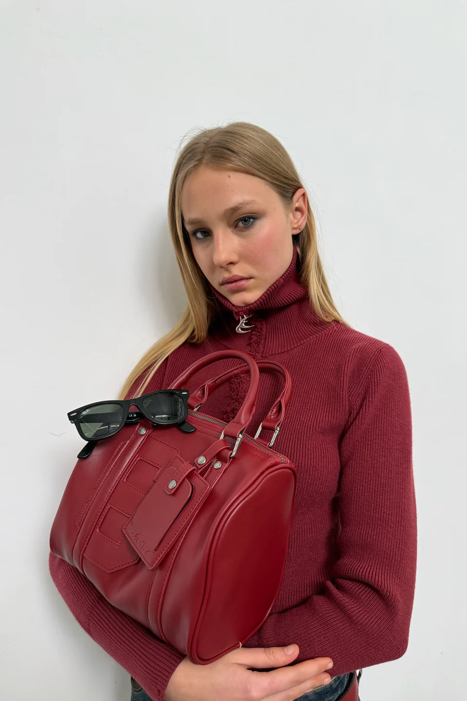 All In Red Mini Duffle Bag
