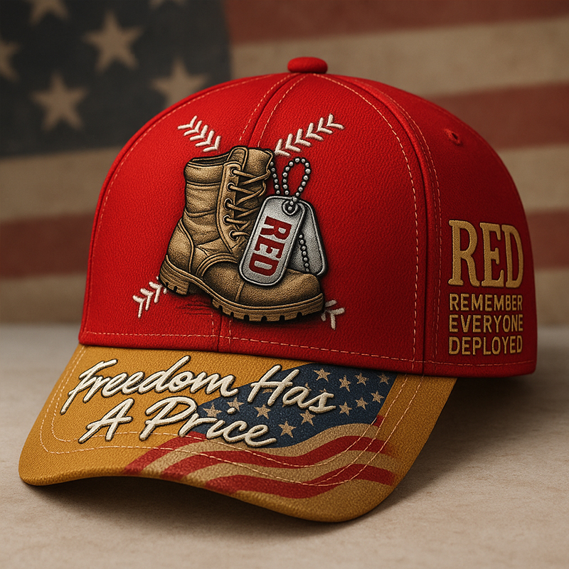 Red Friday Casual Hat