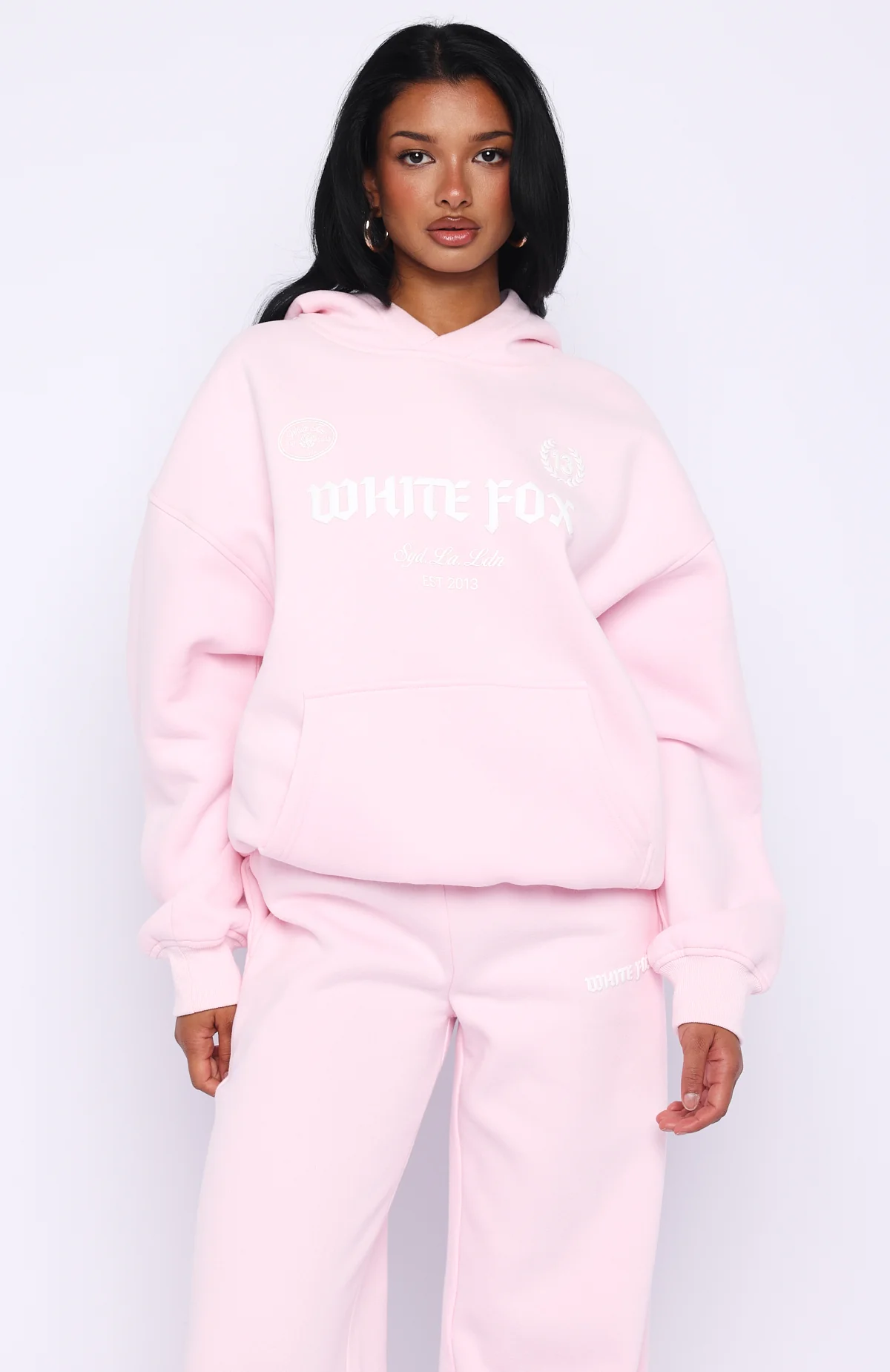 Vibe Too High Oversized Hoodie Pink