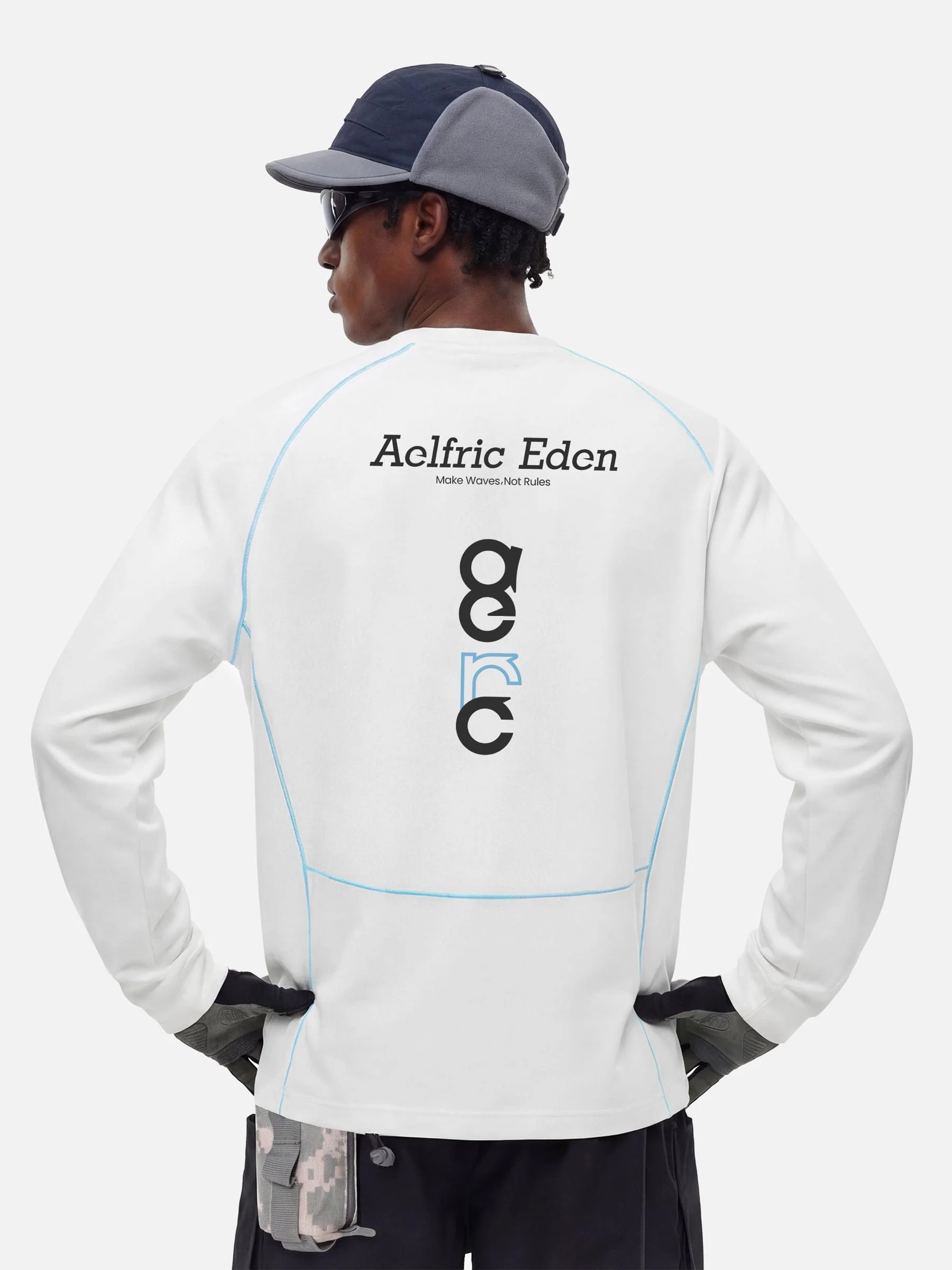 Breezy Retro Gym Long Sleeve Tee