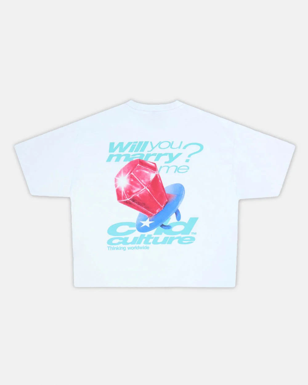 MARRY ME TEE WHITE