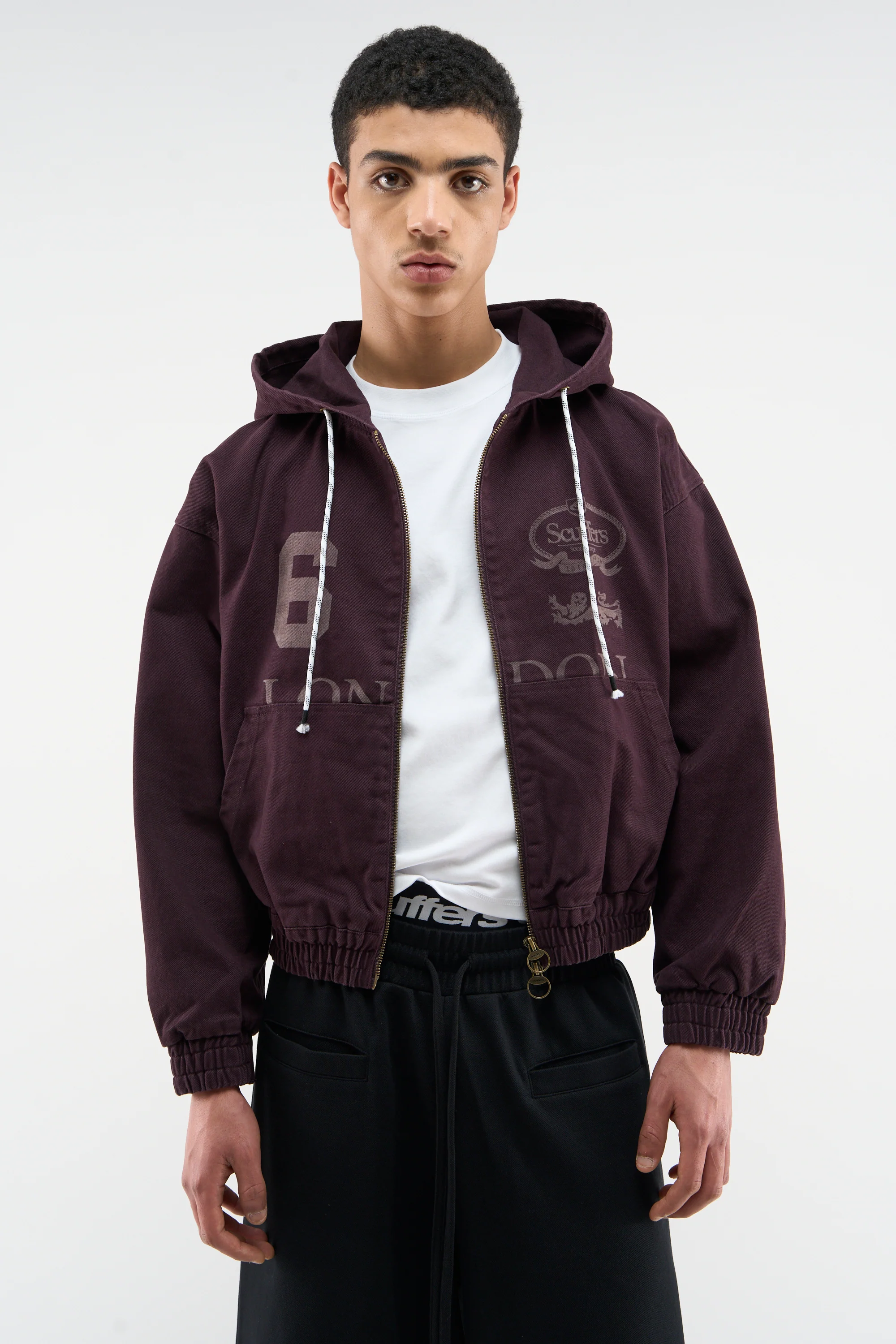 Slam Burgundy Jacket