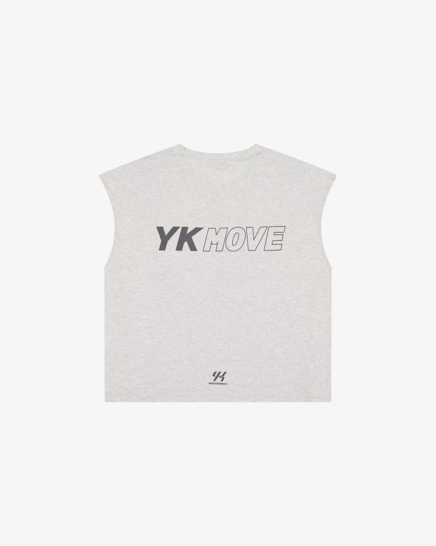 YK Move Champion Tank | White Marle