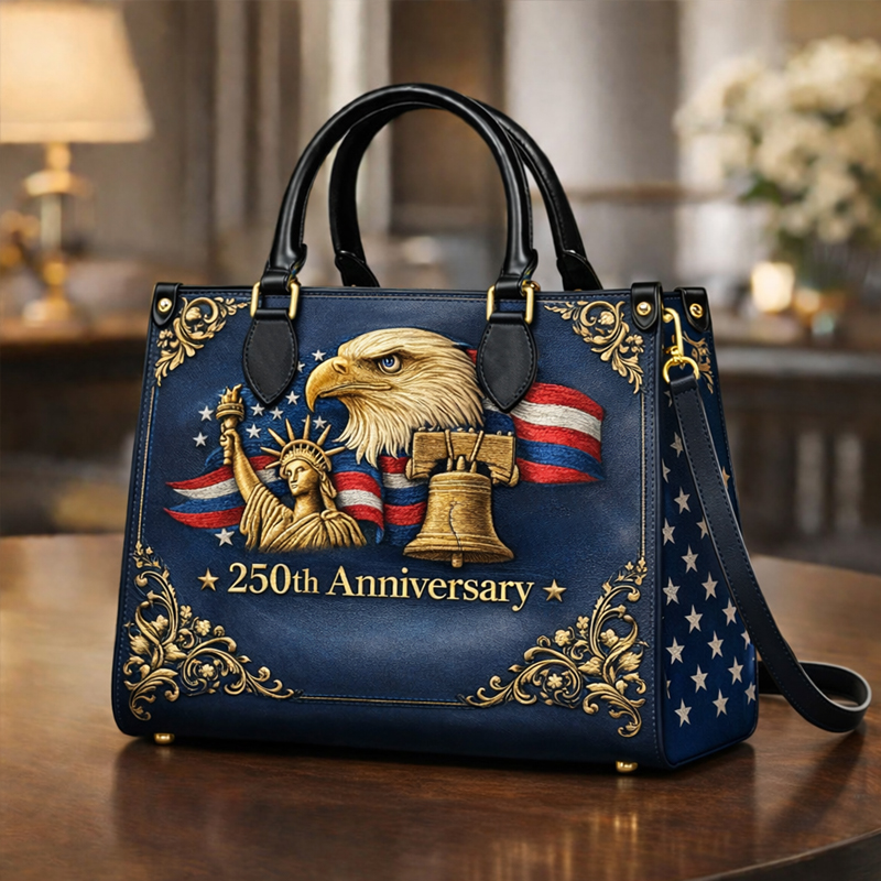 US 250th Anniversary Floral Handbag