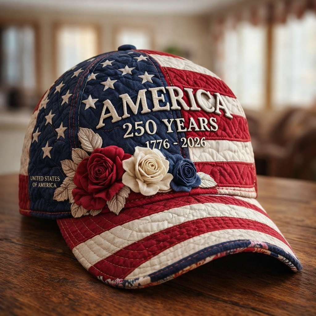 250th Anniversary Of The United States Printed Casual Hat