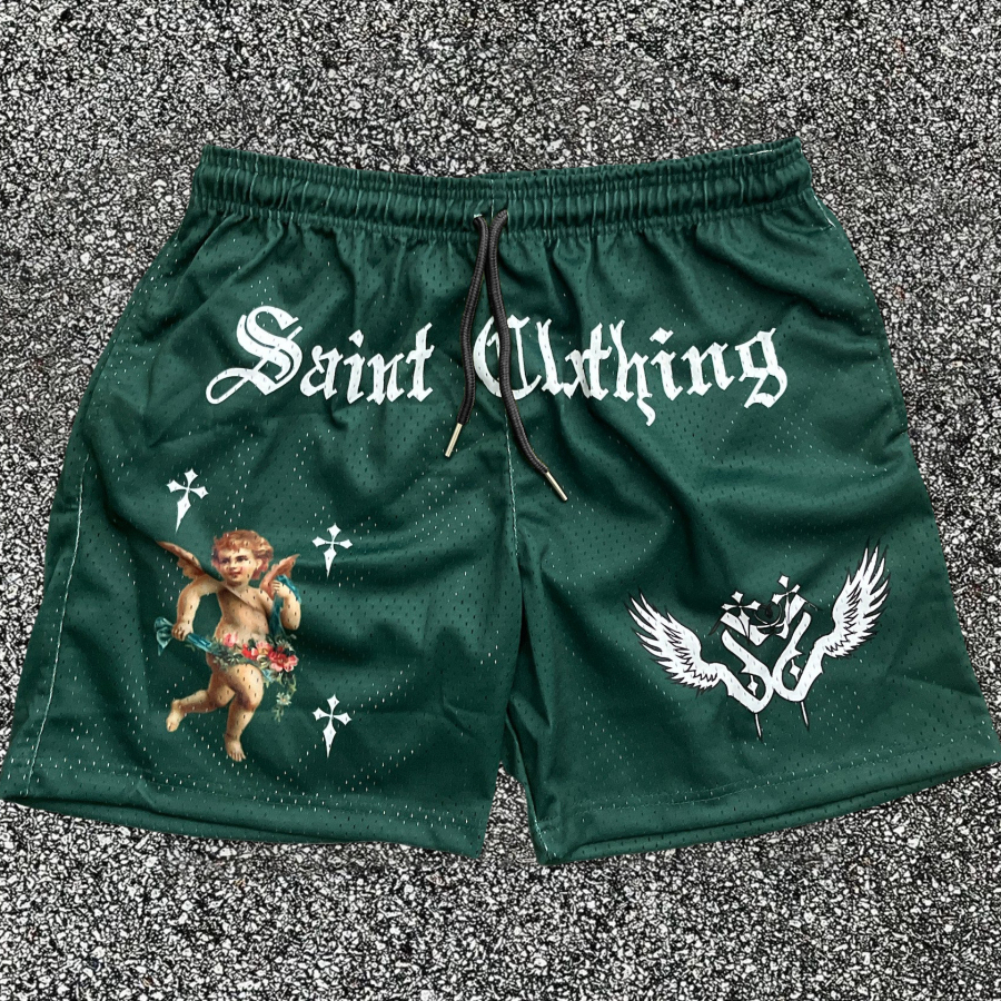 Retro Fashion Casual Street Shorts