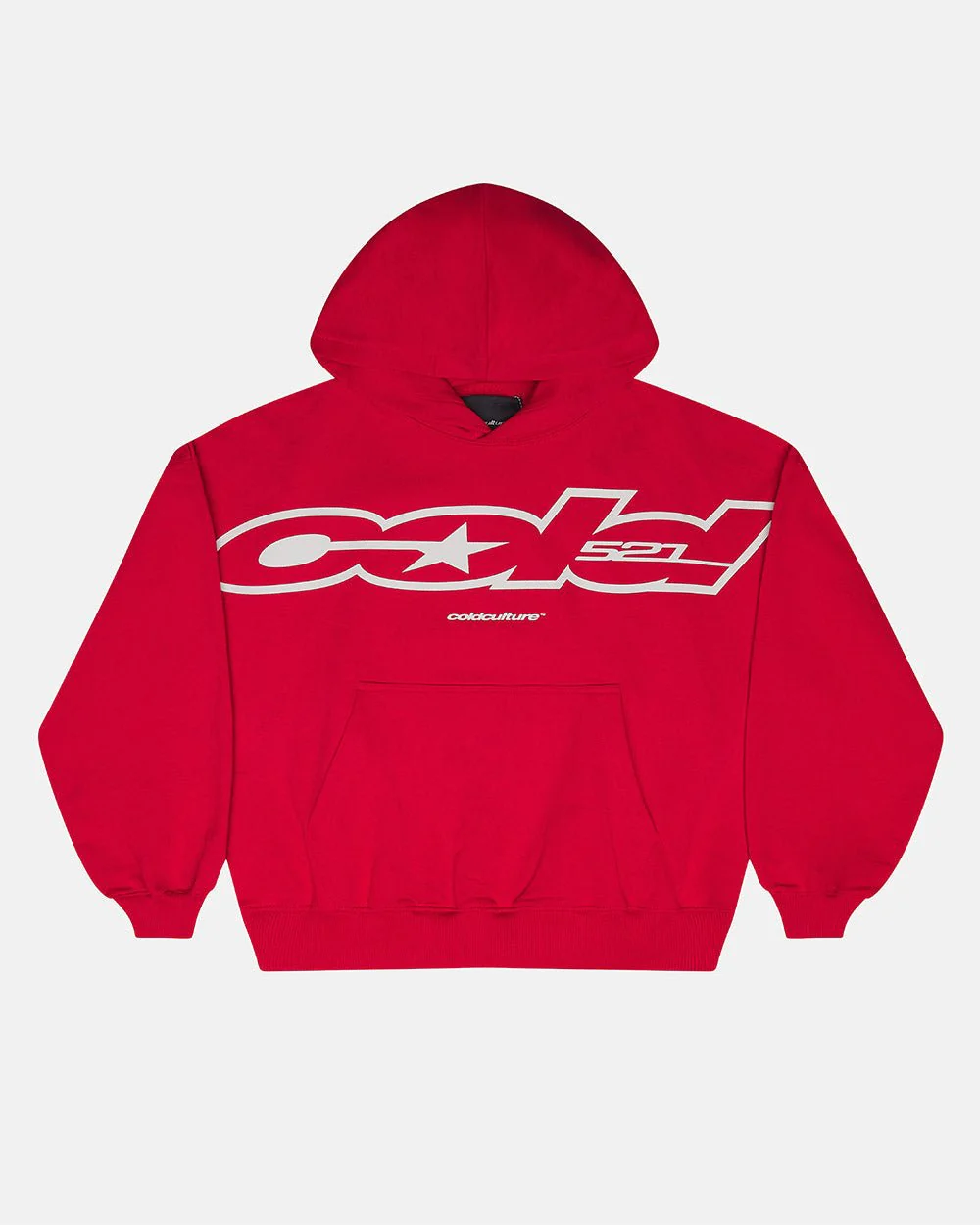 COLD 521 HOODIE RED