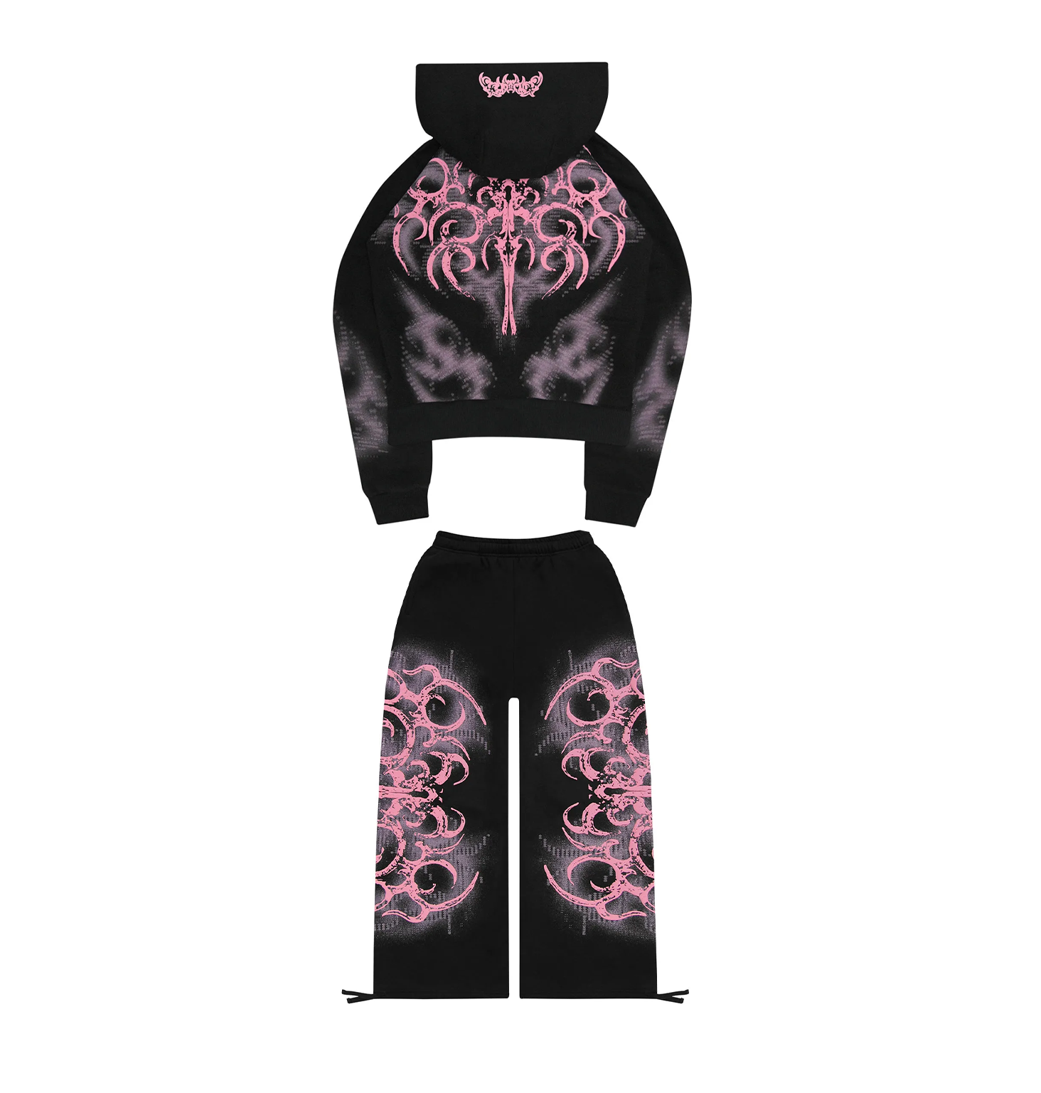 EUPHORIA PUFF PRINT OVERSIZED SET