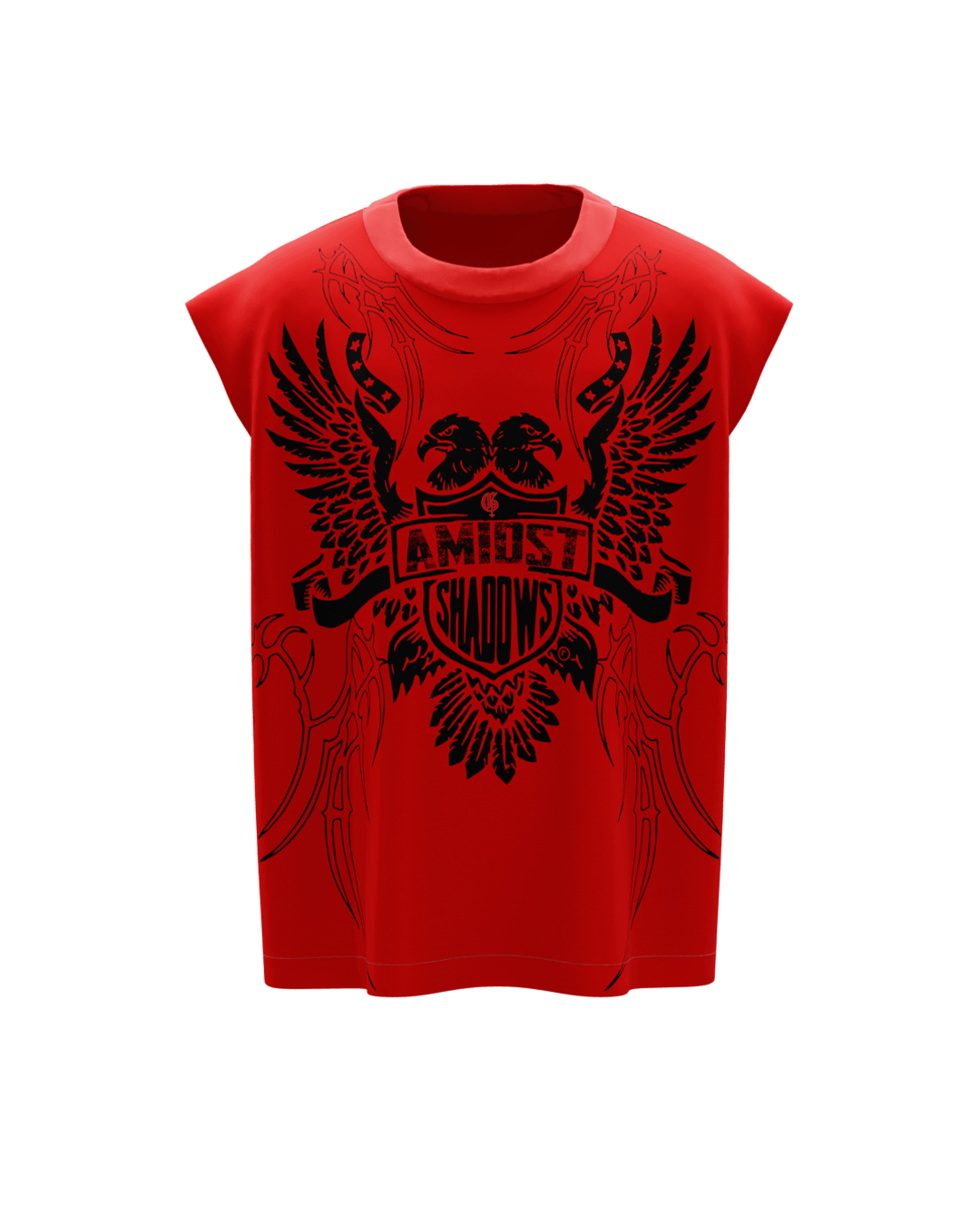 Apex Red Unisex Boxy Vest