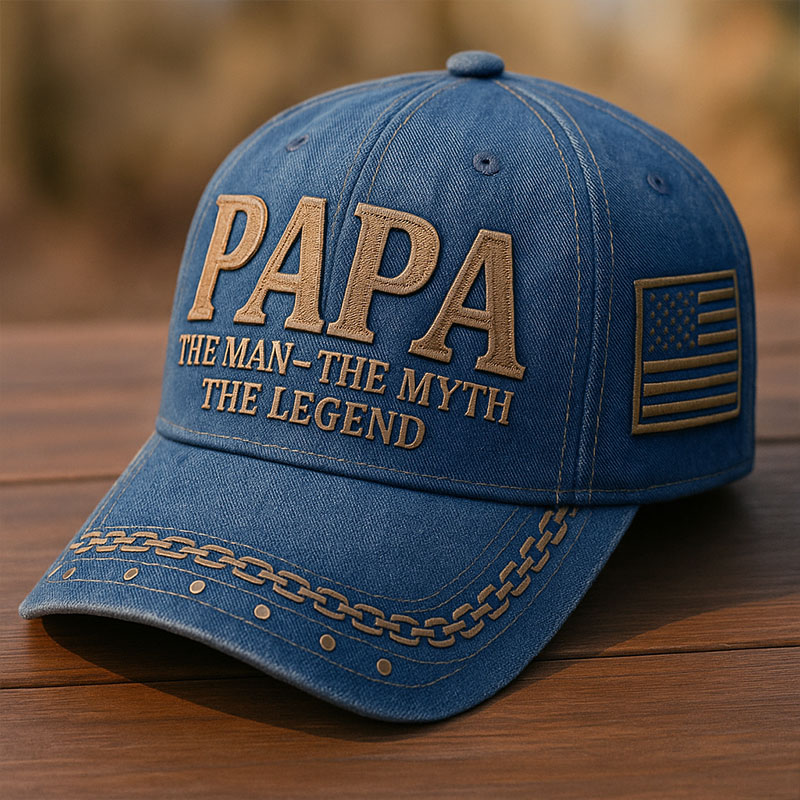 Veterans Father Printed Casual Hat