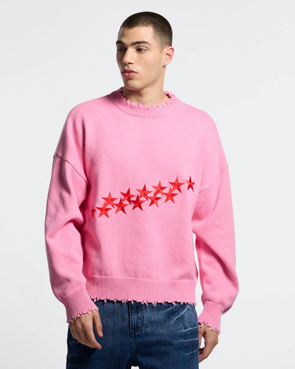 STARS KNIT PINK