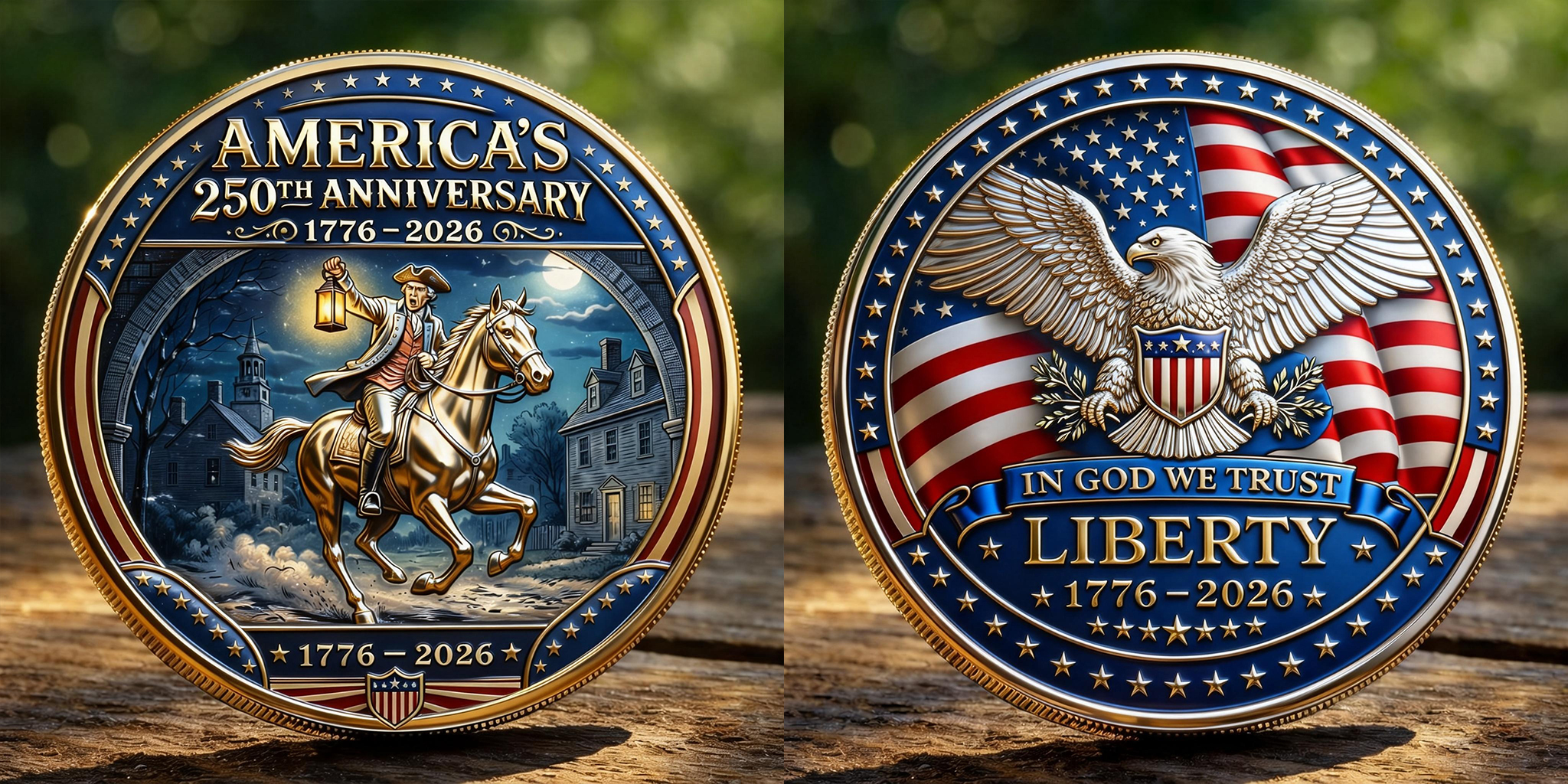 America’s 250th Anniversary Commemorative Coin (1776–2026)