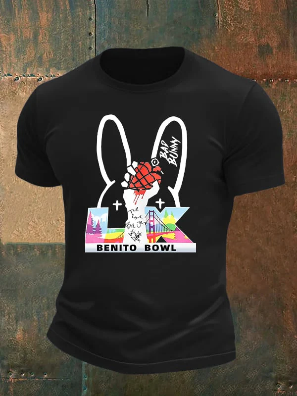 Men's Opening And Halftime Shows Print Casual T-shirt