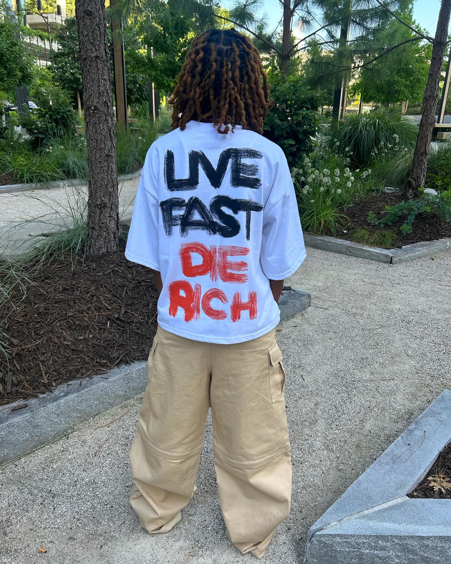 Dollar Eye & Skull Graphic T-shirt