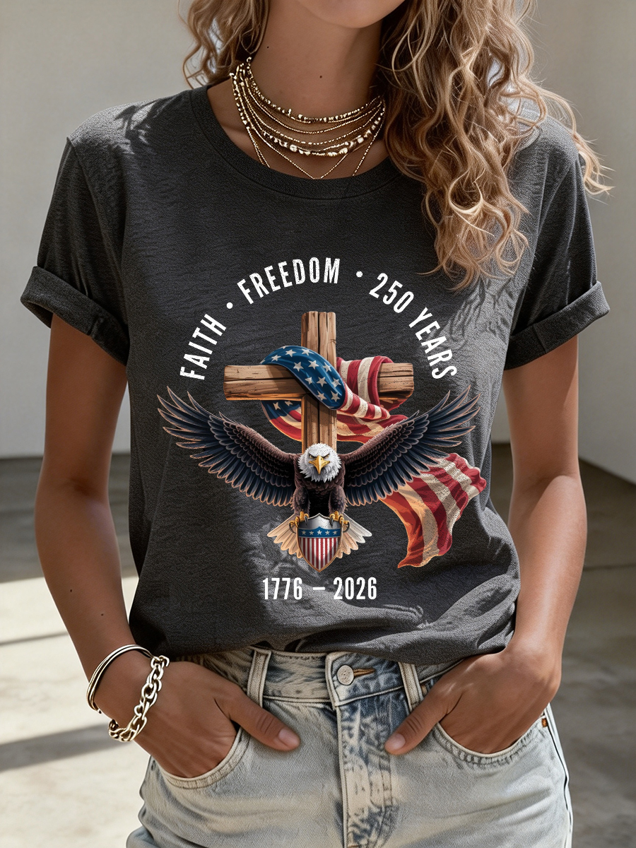 Women's 250th Anniversary Print T-Shirt
