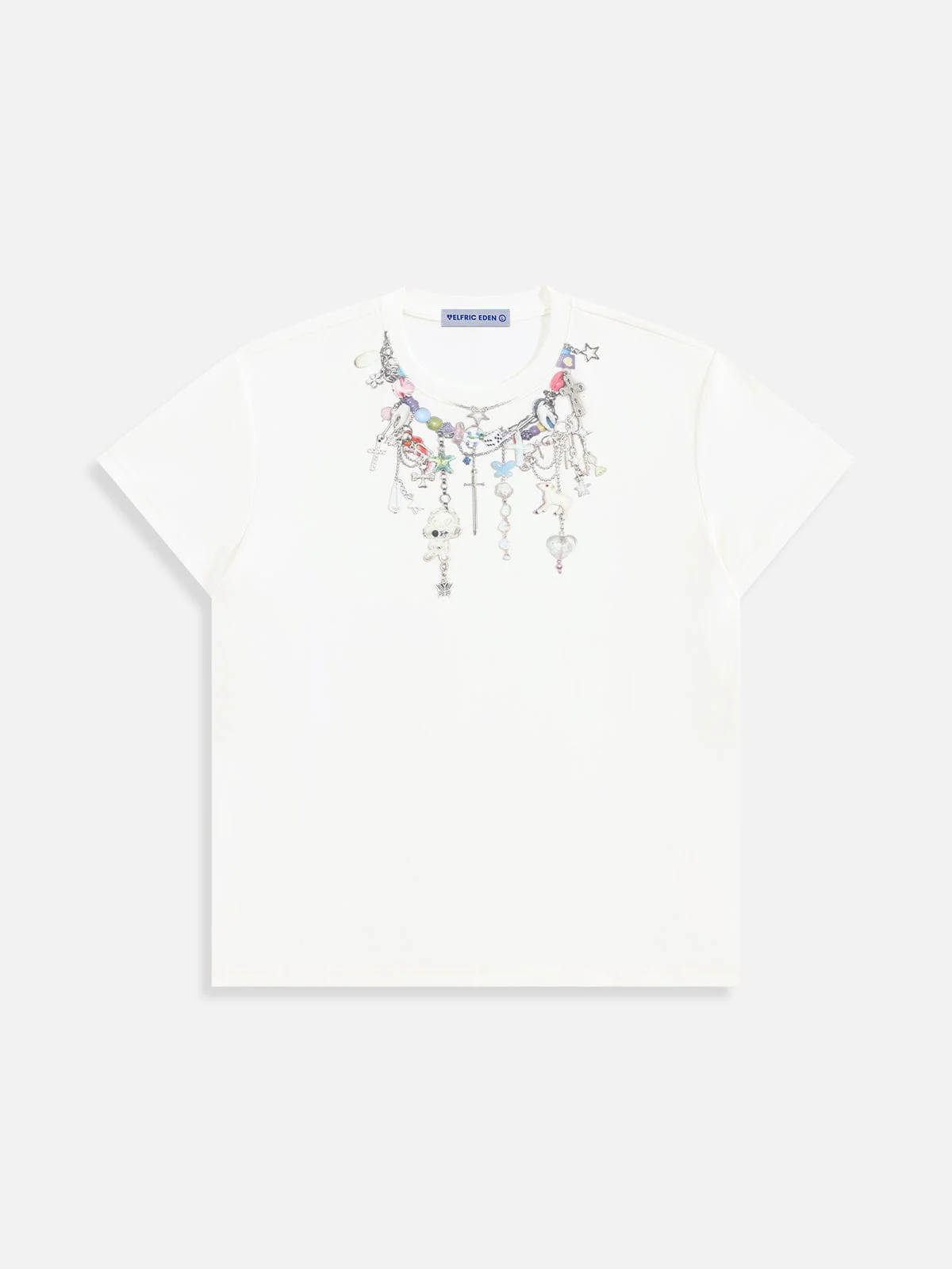 Aelfric Eden Boxy Charm Necklace Graphic Tee