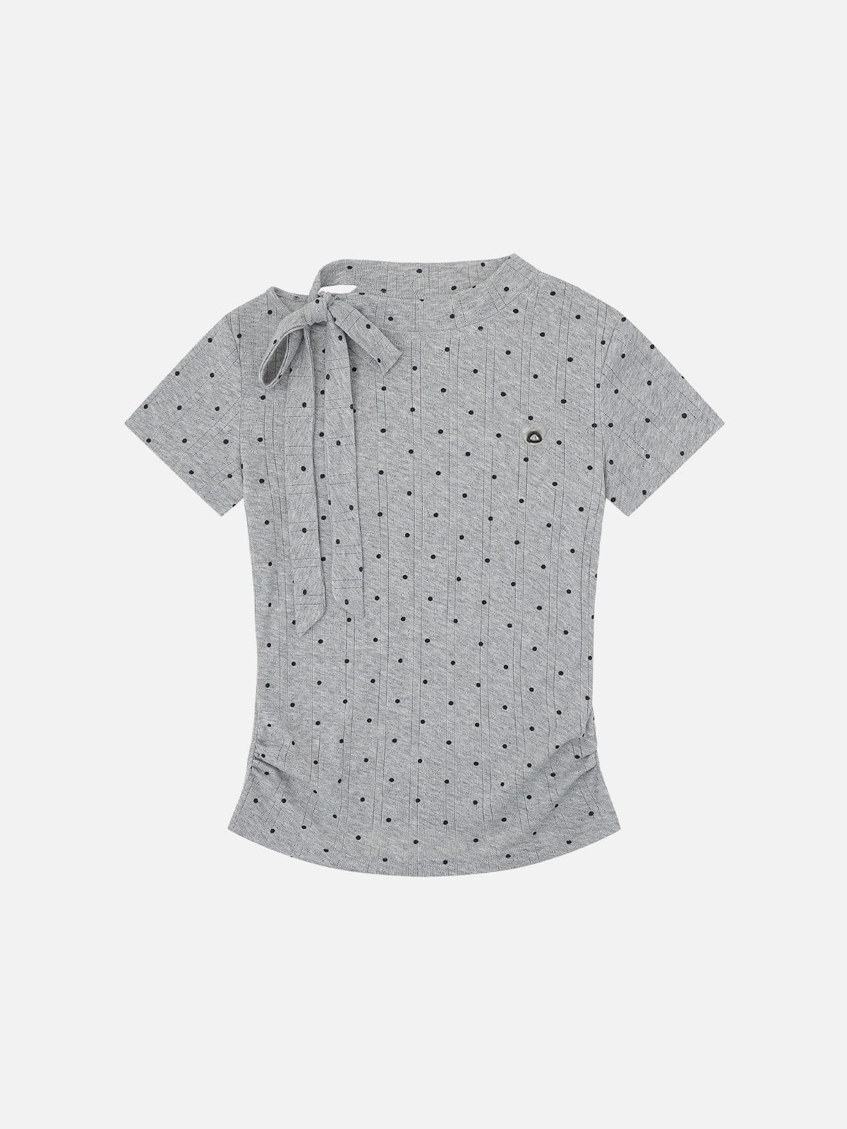 Aelfric Eden Polka Dot Asymmetric Tie Tee