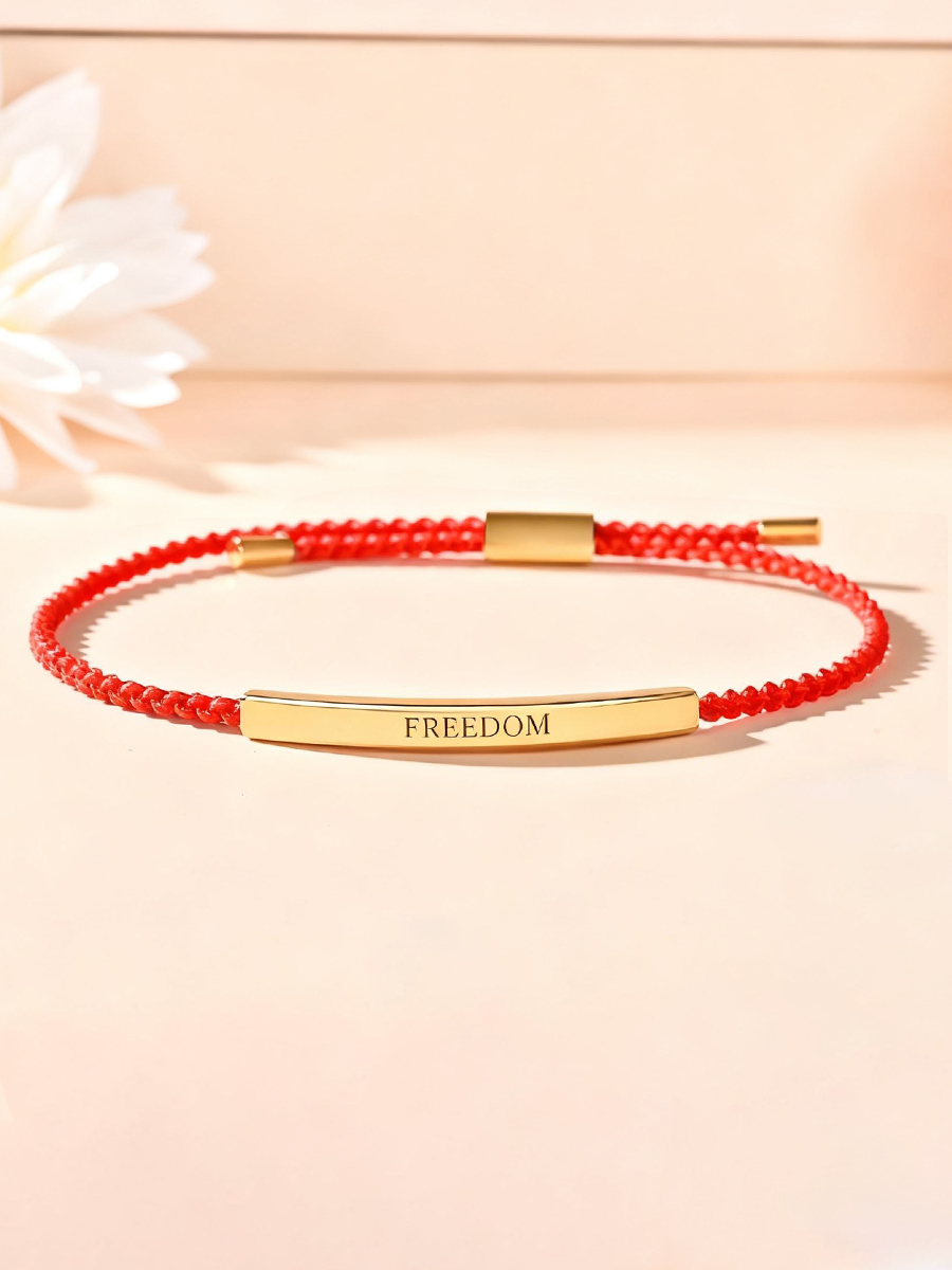 Freedom Braided Rope Bracelet