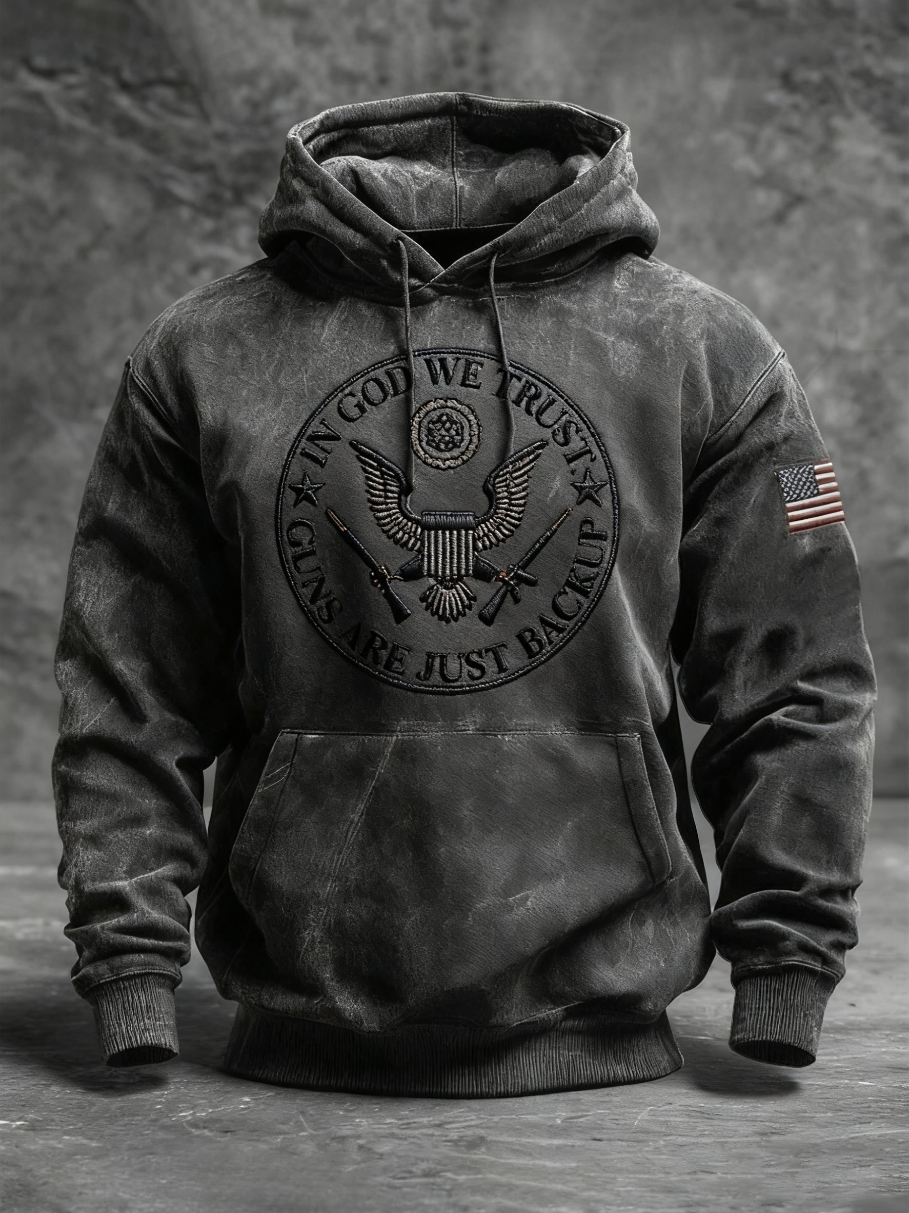 Men's Jesus Vintage Hoodie