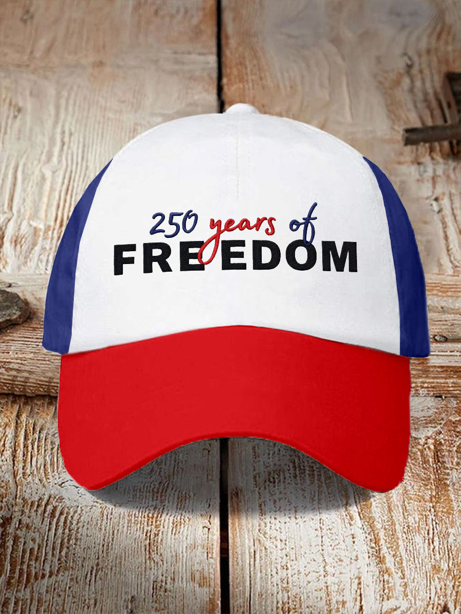 Unisex 250th Anniversary Embroidered Hat