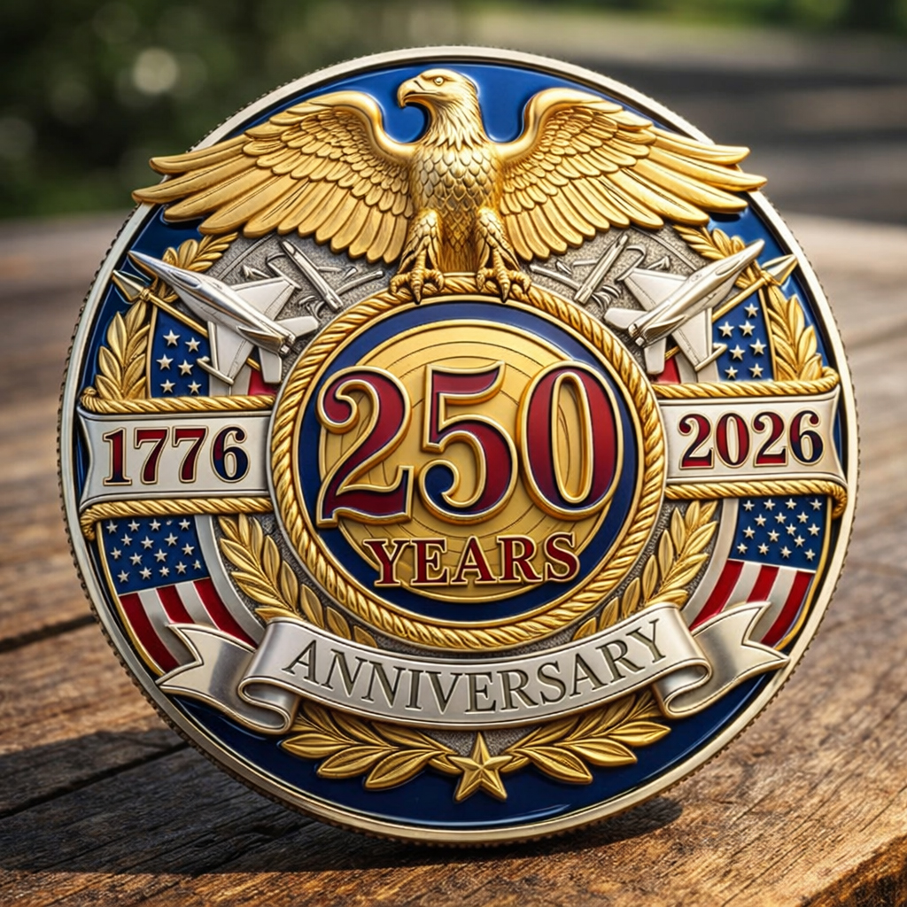 🏆Flash Sale 60% OFF - U.S 250th Anniversary Patriotic Commemorative Coin