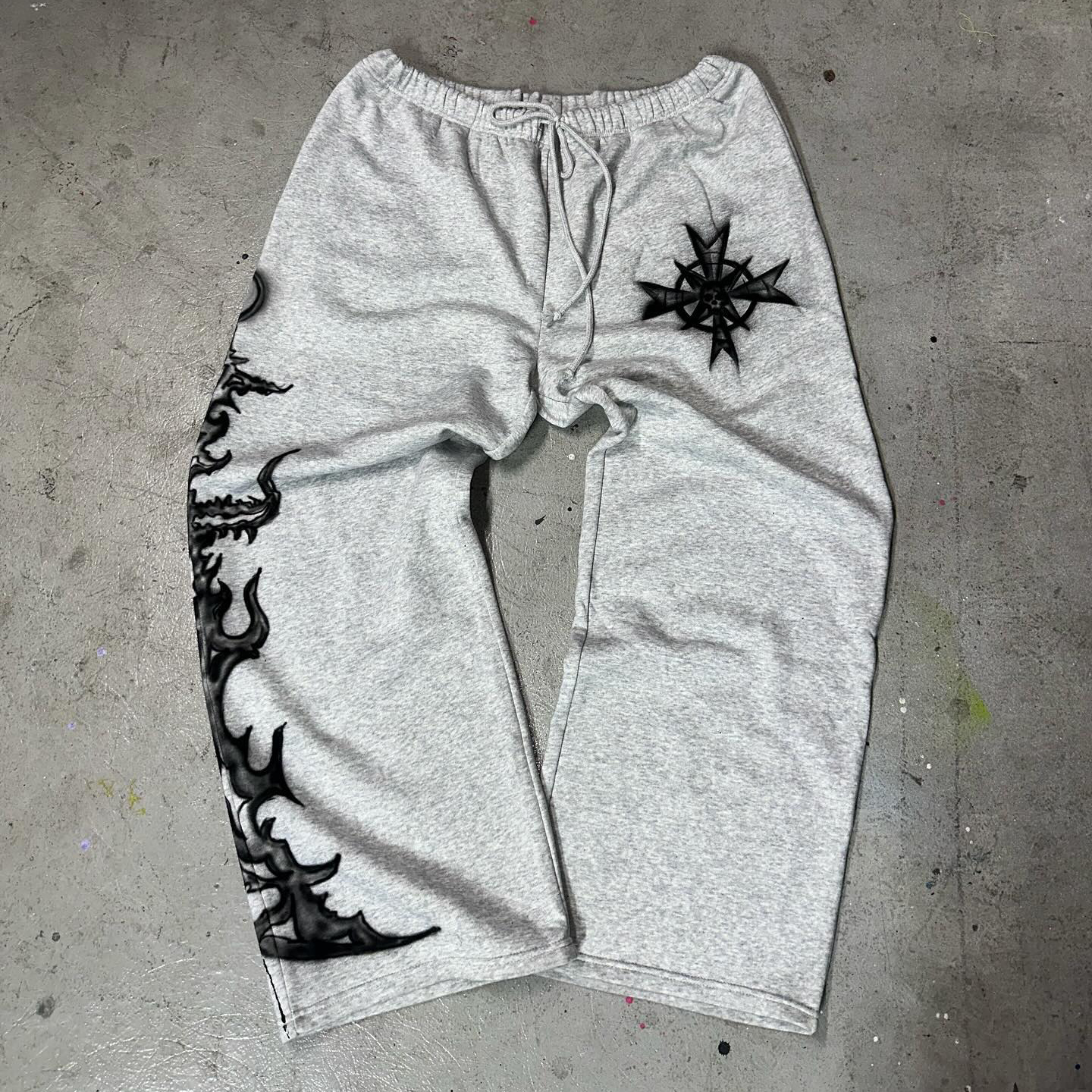 Holy Sword Casual Street Retro Sweatpants