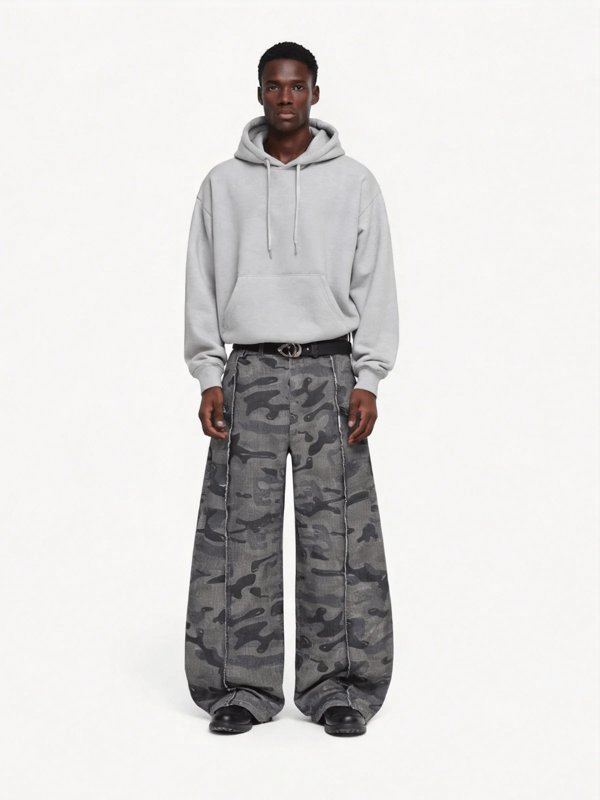 Aelfric Eden CAMO Baggy Barrel Jeans