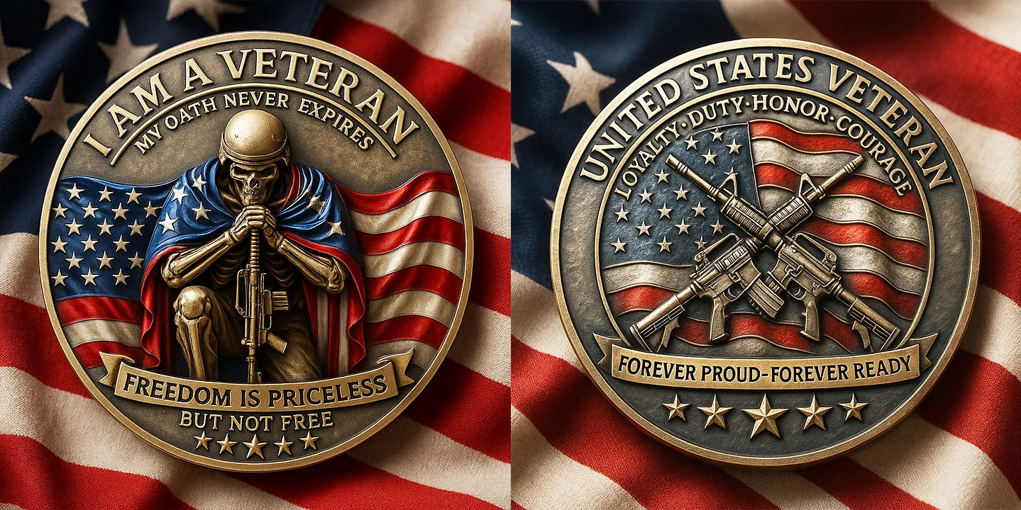 I Am a Veteran Commemorative Coin
