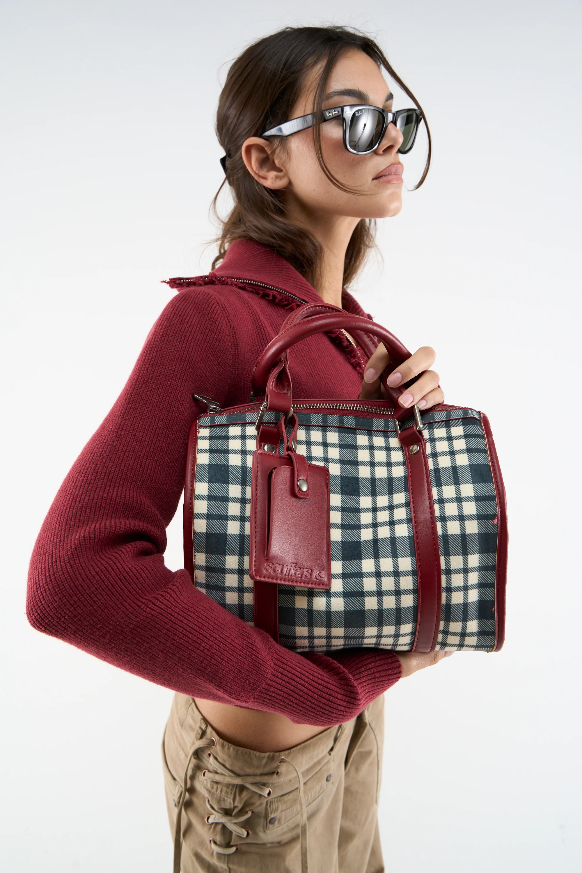 All In Red Mini Duffle Bag