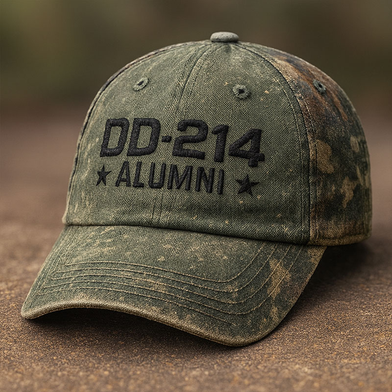 Veteran Printed Casual Hat