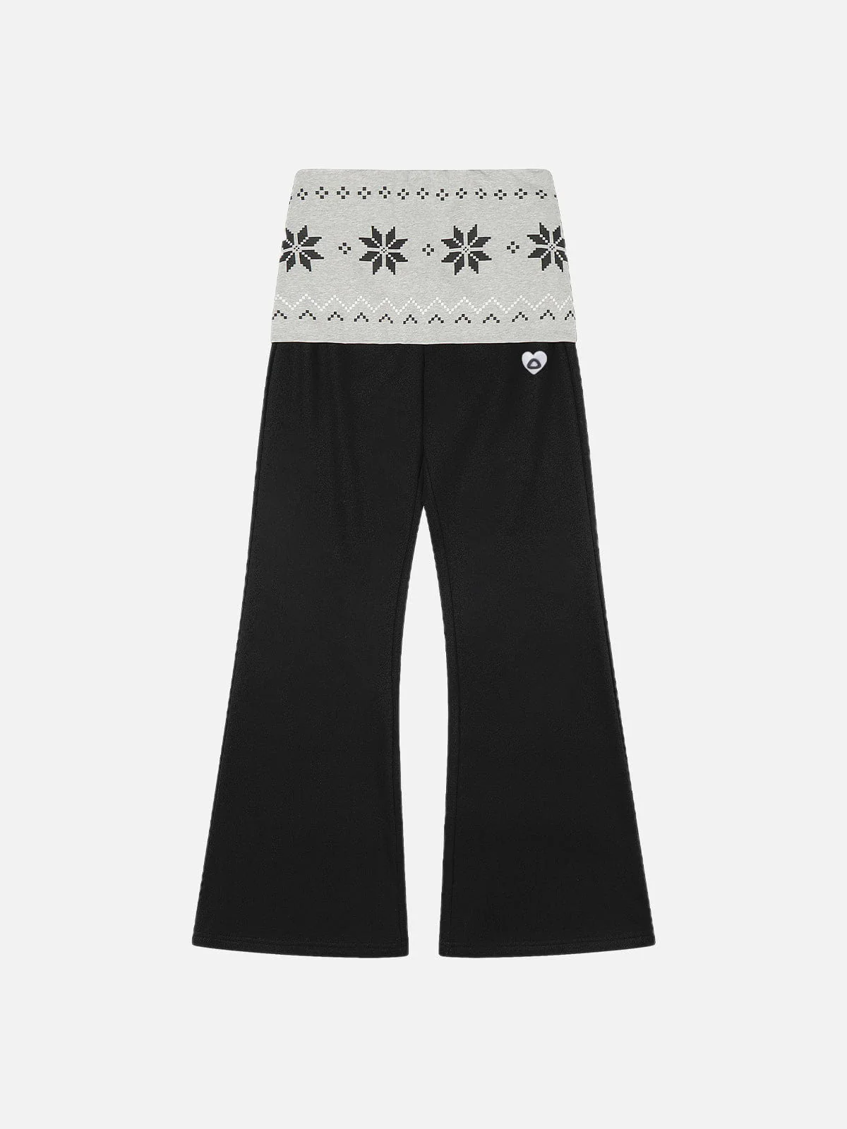 Aelfric Eden Knit Foldover Waist Baggy Sweatpants