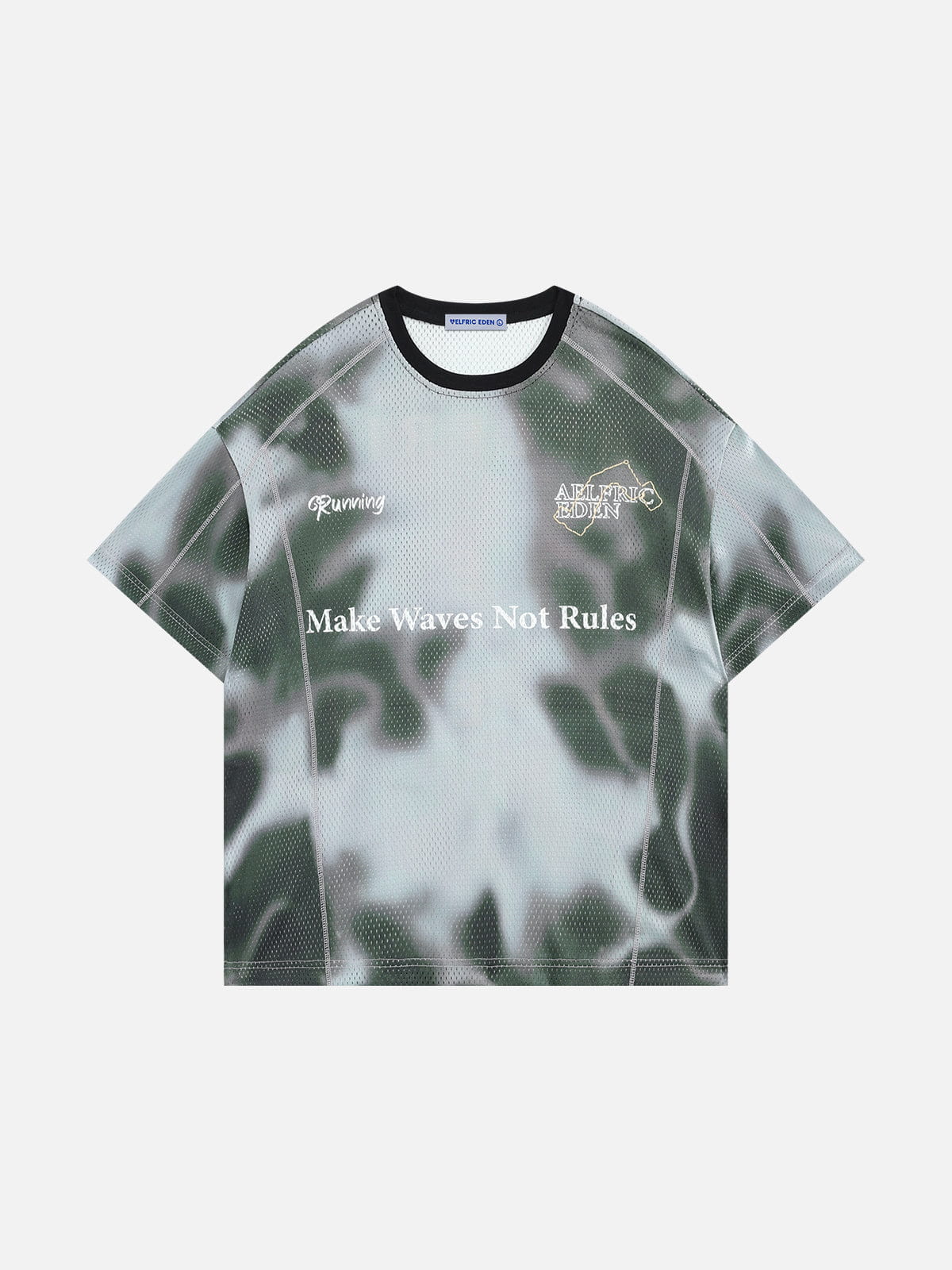 Aelfric Eden Abstract Mesh Tee