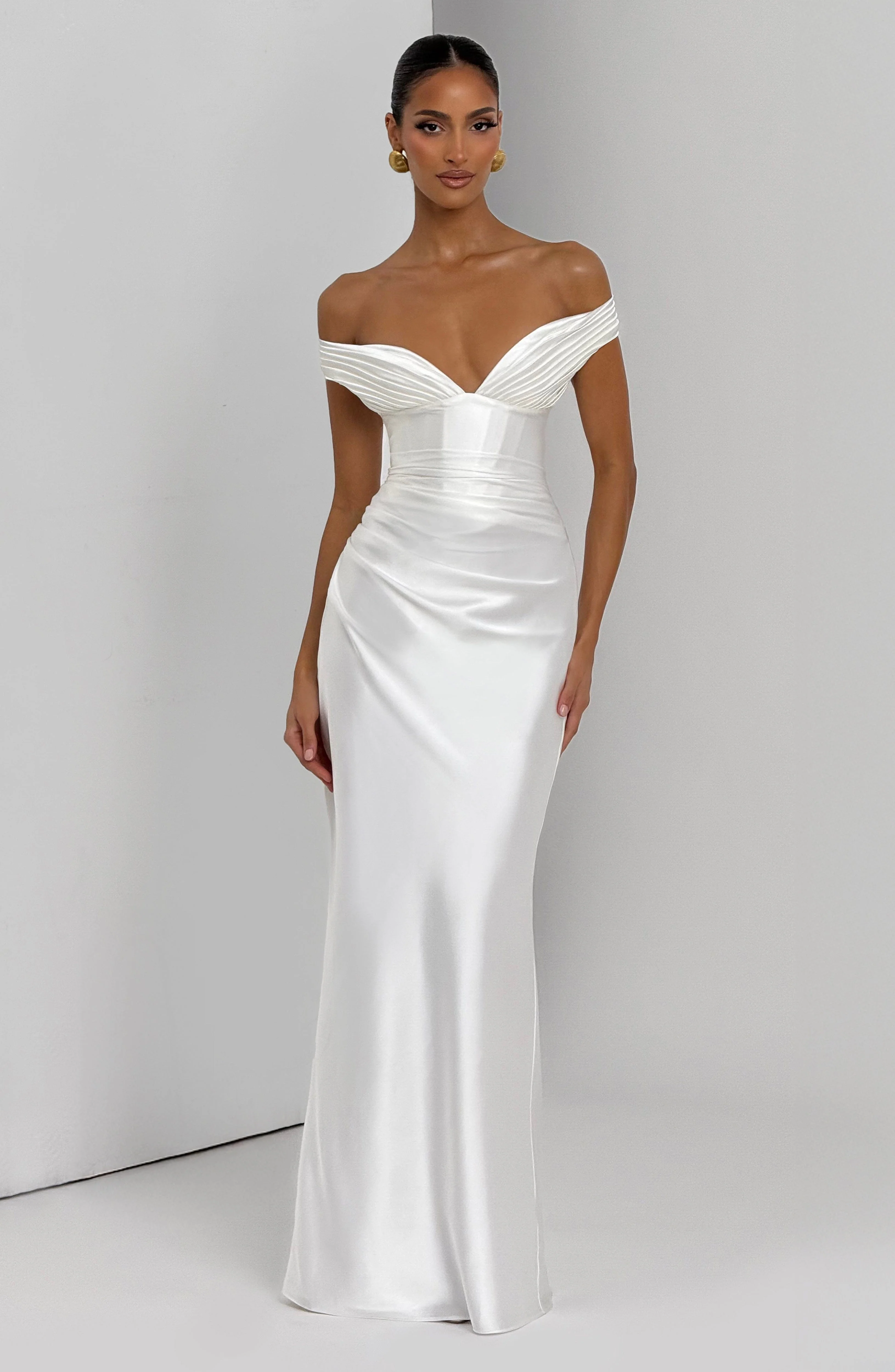 Aurelia Maxi Dress - Ivory