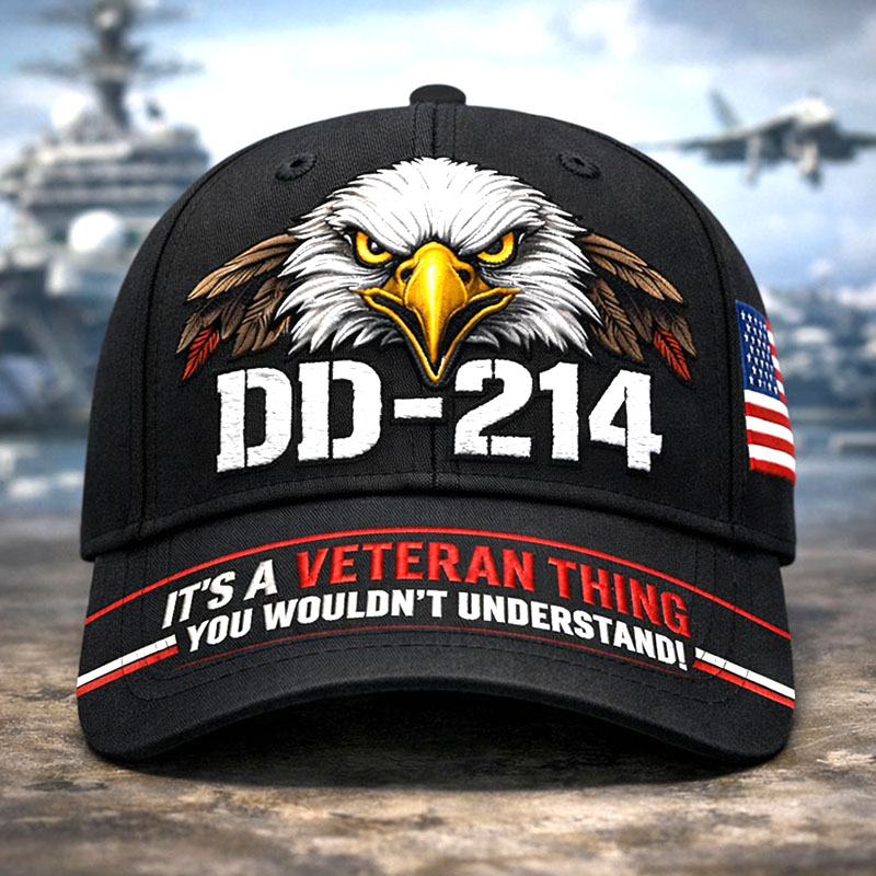 Veteran Art Print Casual Hat