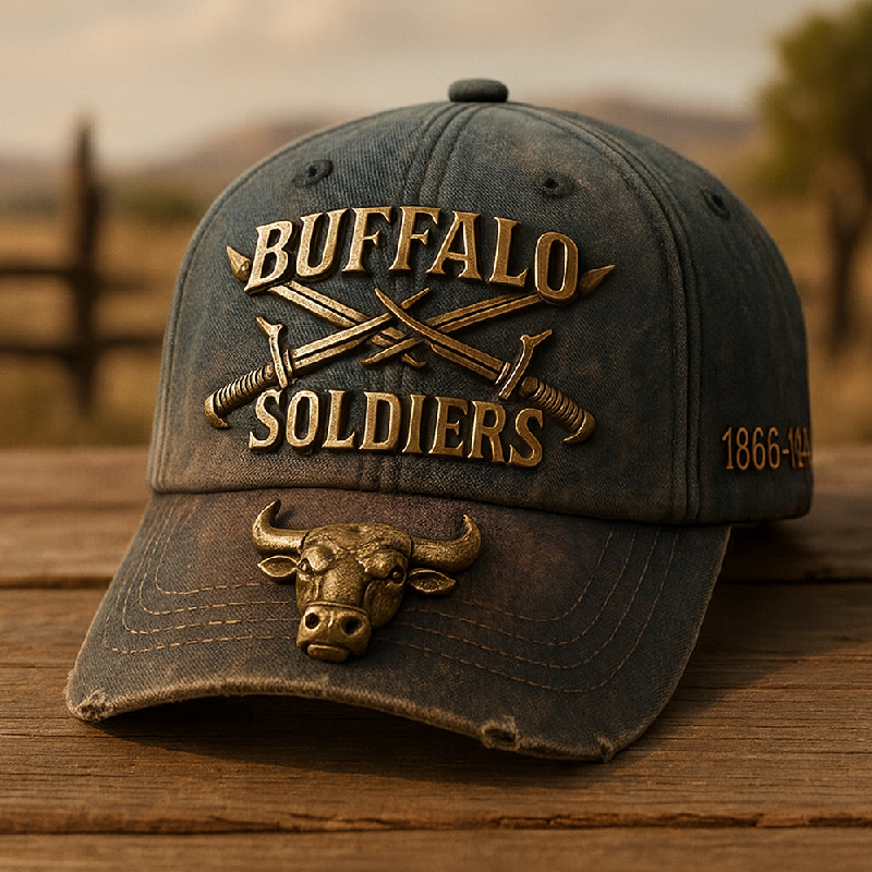 Buffalo Soldier Art Hat