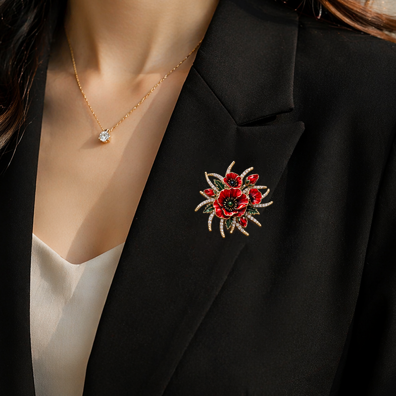 Poppy Badge — Memorial Day Special Edition