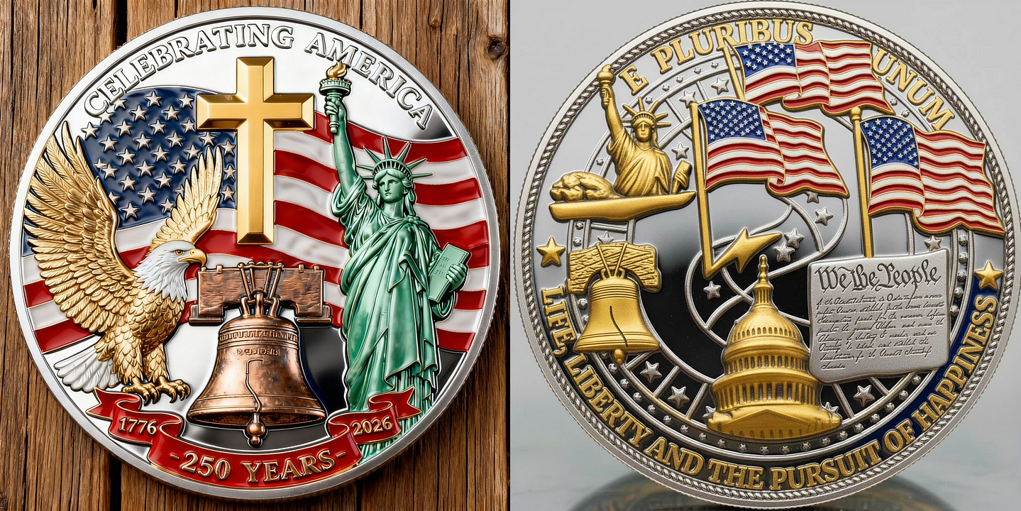 🎉Last Day 49% OFF -America 250th Anniversary Commemorative Coin