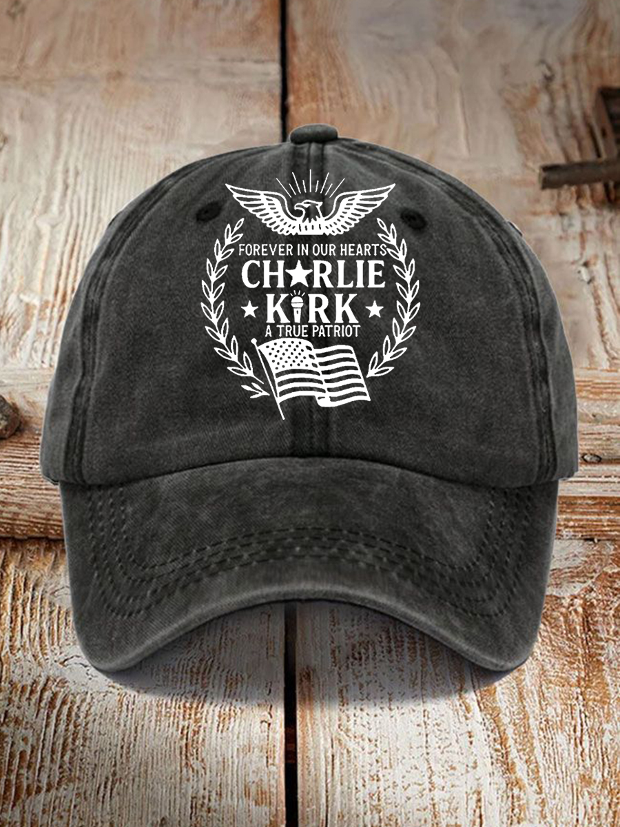 Unisex R.I.P Charlie Kirk  Print  Hat