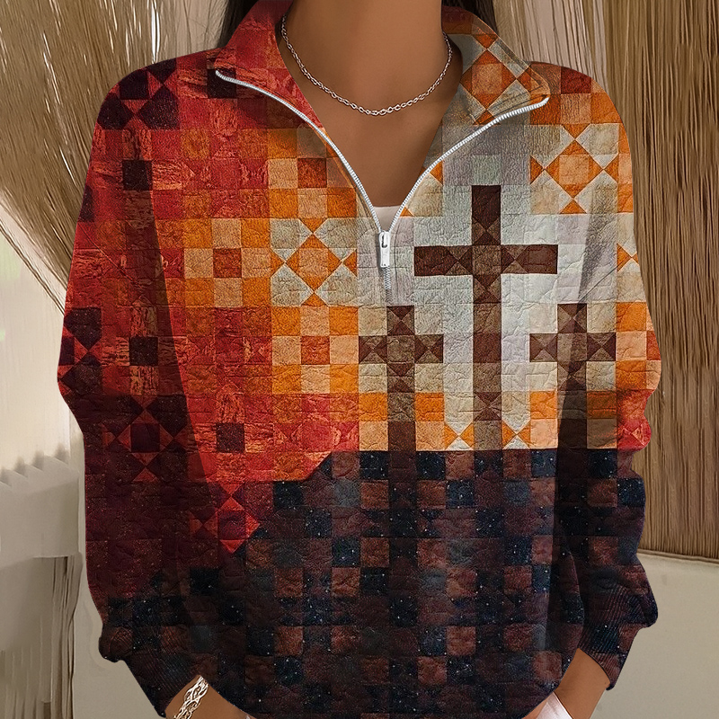 Faith Art Print Casual Hoodie