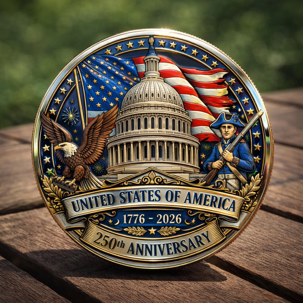 🏆Flash Sale 60% OFF - 1776–2026 American Freedom Commemorative Coin