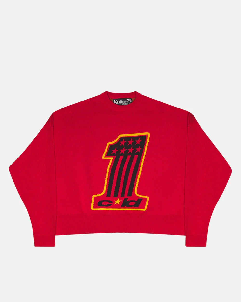 CHAMPIONS CLUB KNIT VIVID RED